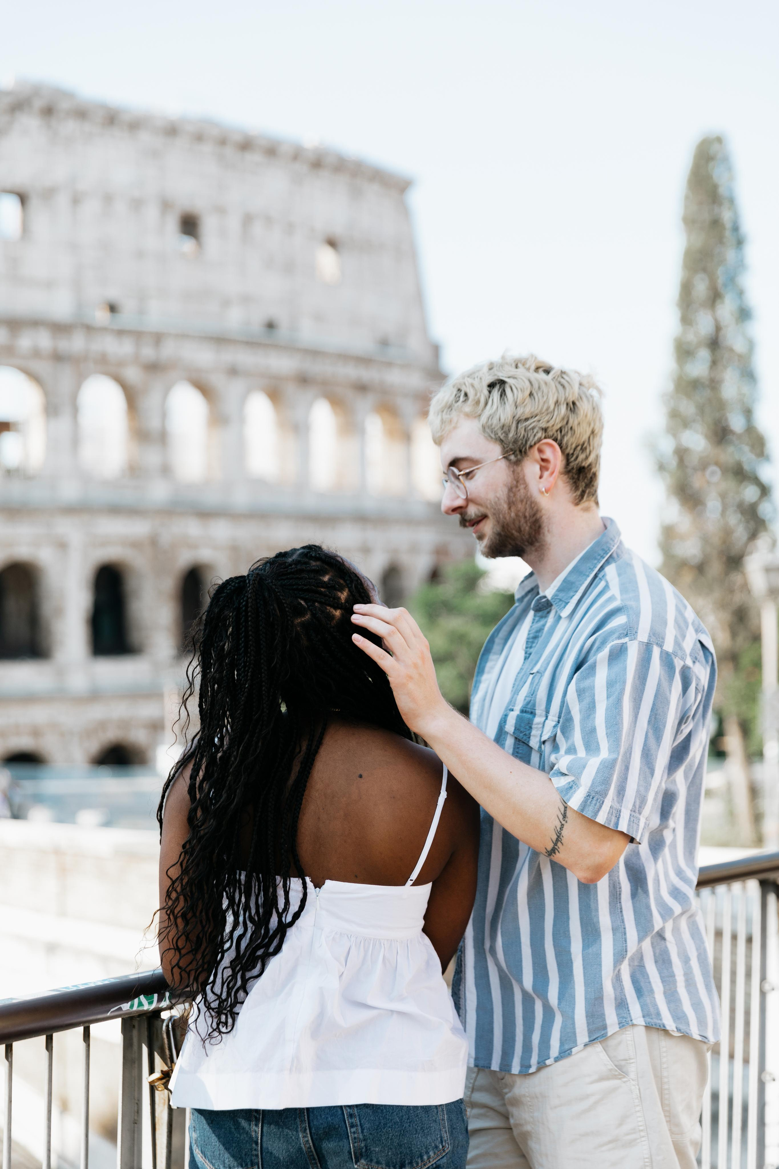 A Love story. Photographer in Rome