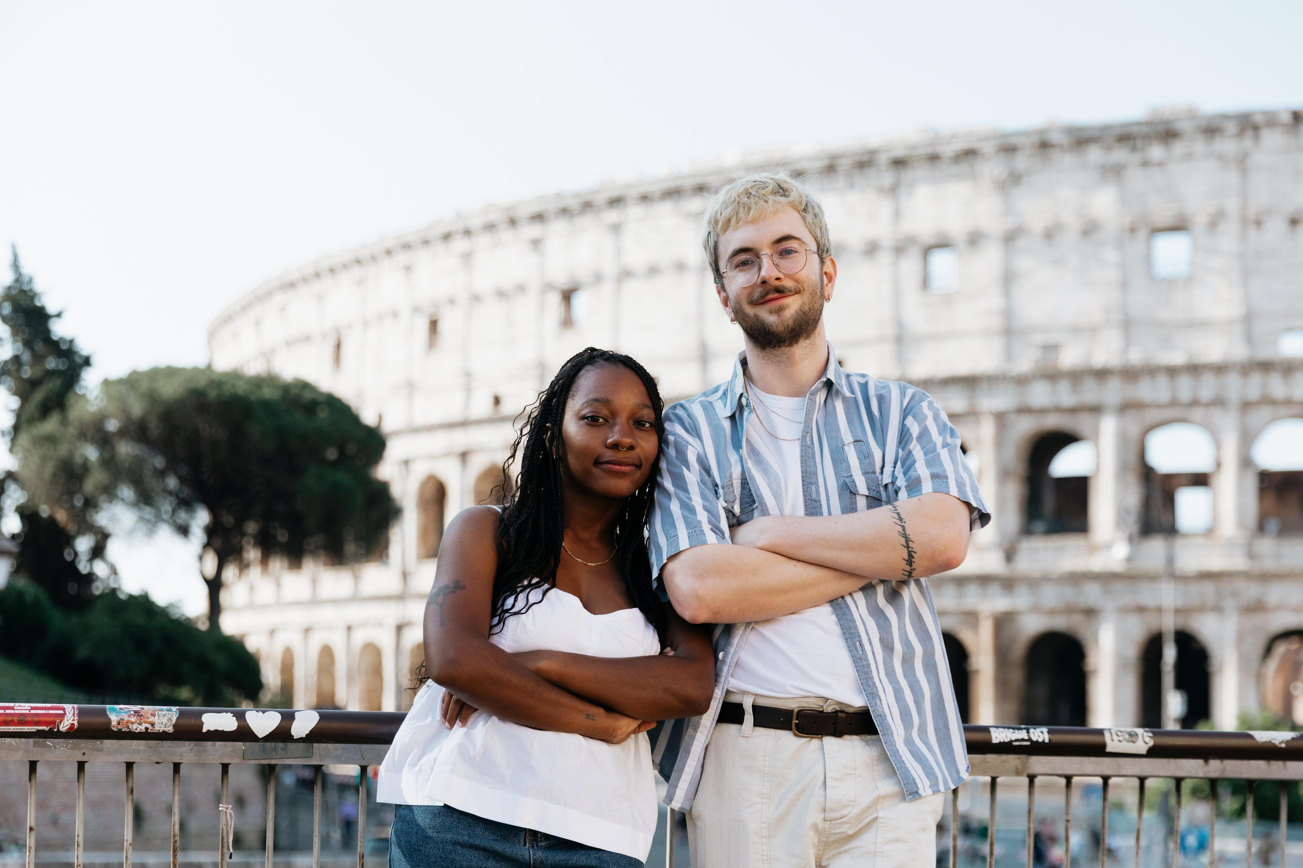 A Love story. Photographer in Rome