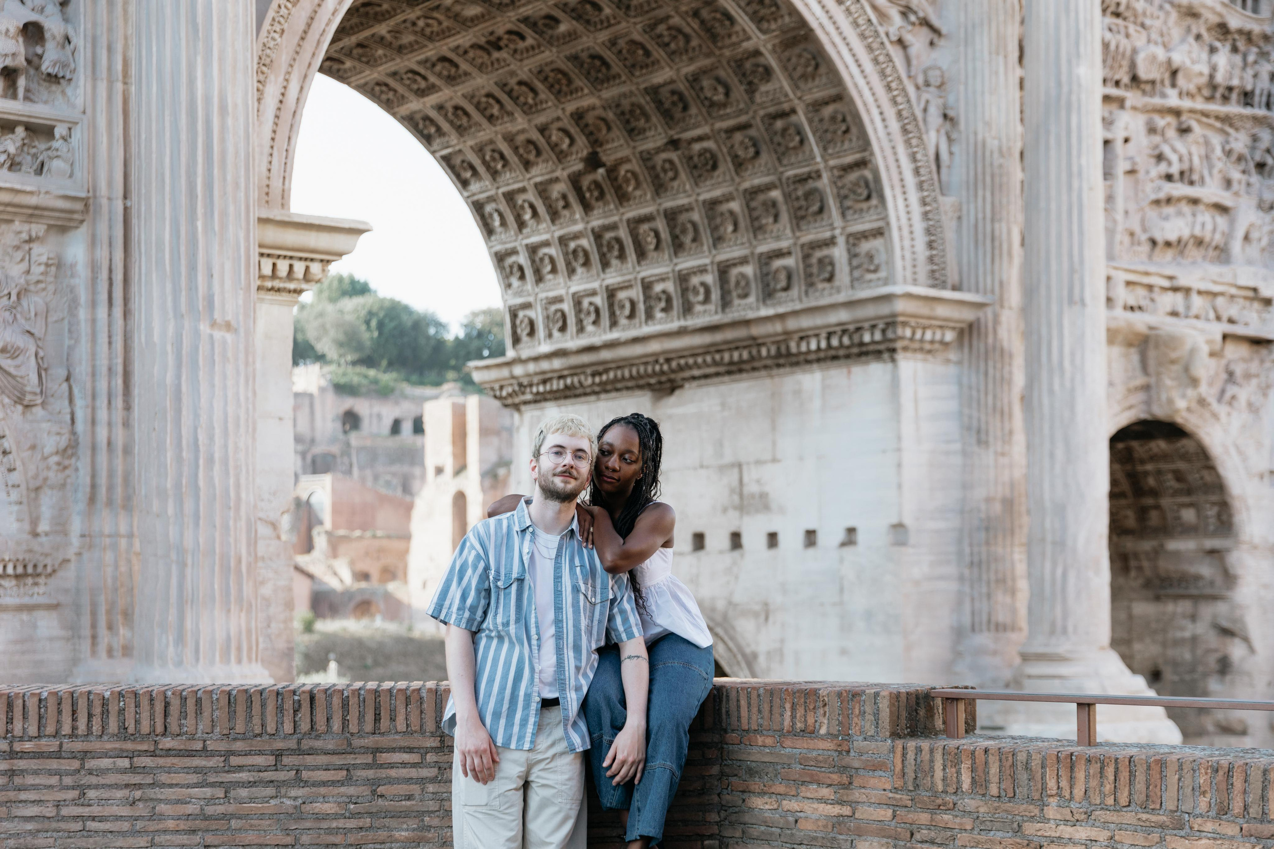 A Love story. Photographer in Rome