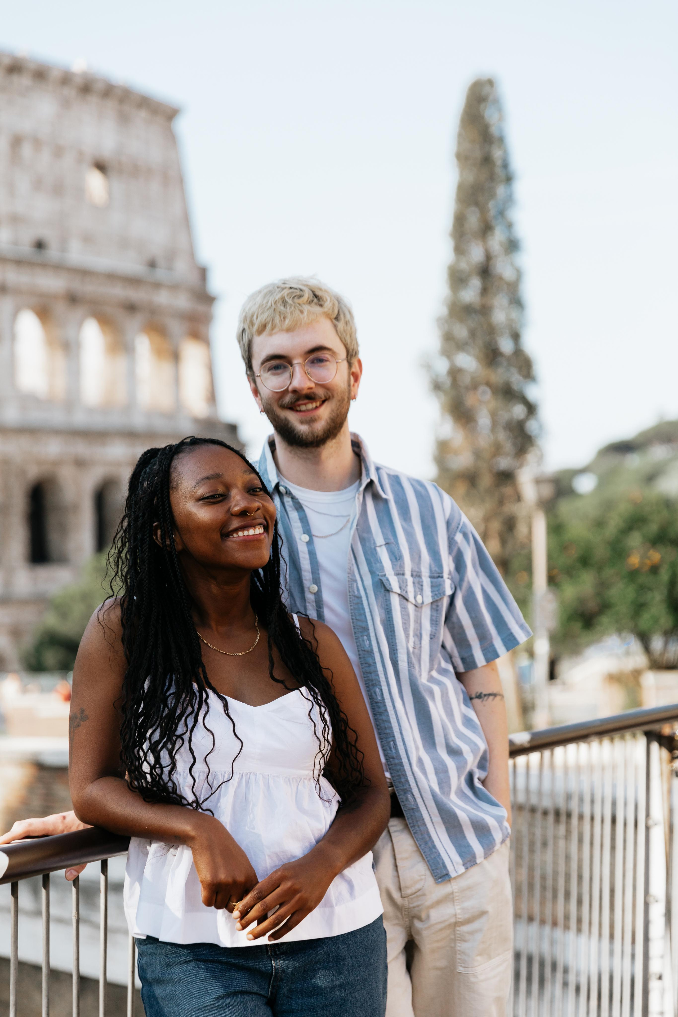 A Love story. Photographer in Rome