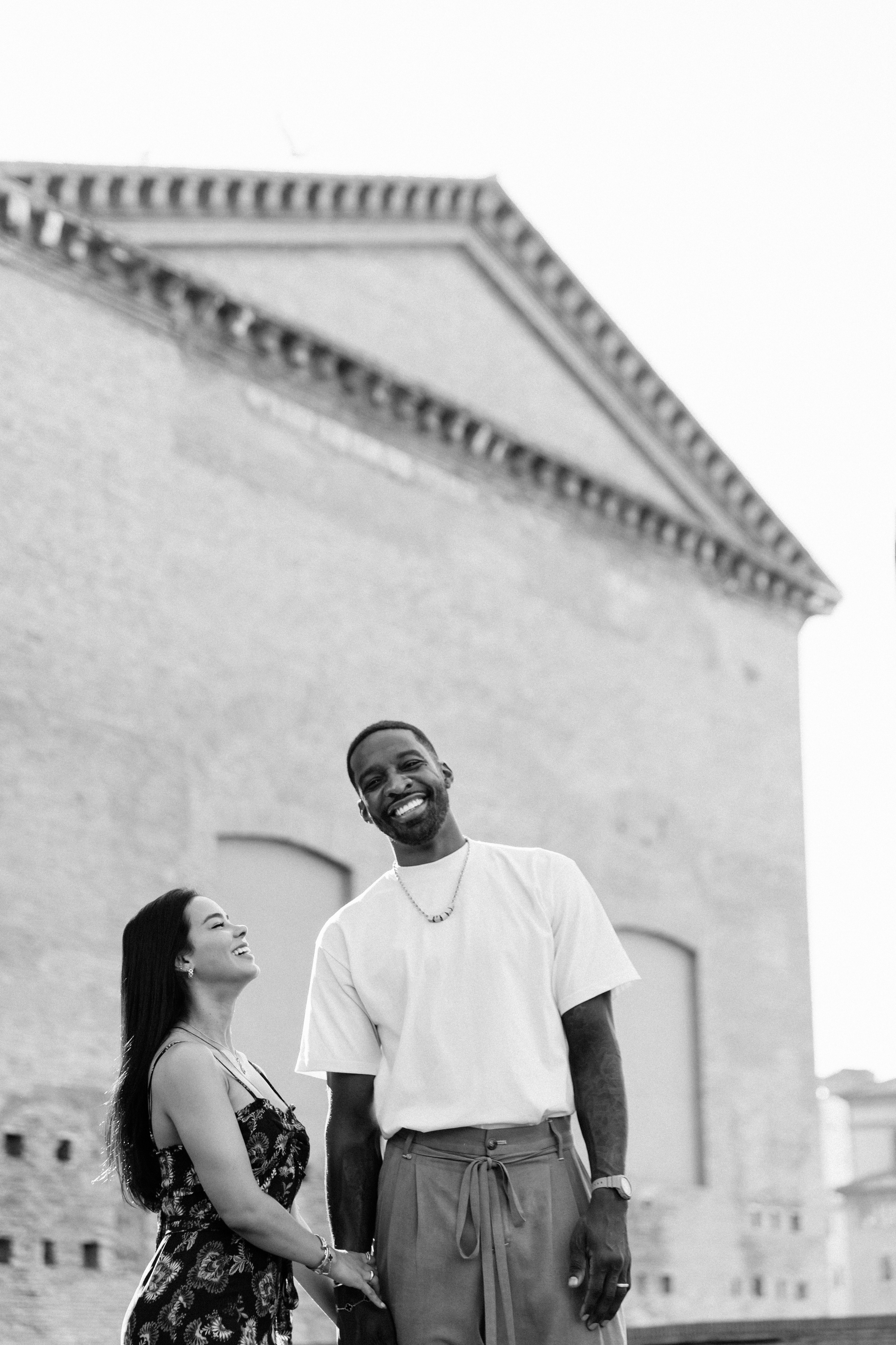 Stephanie and Jeffrey. Photographer in Rome