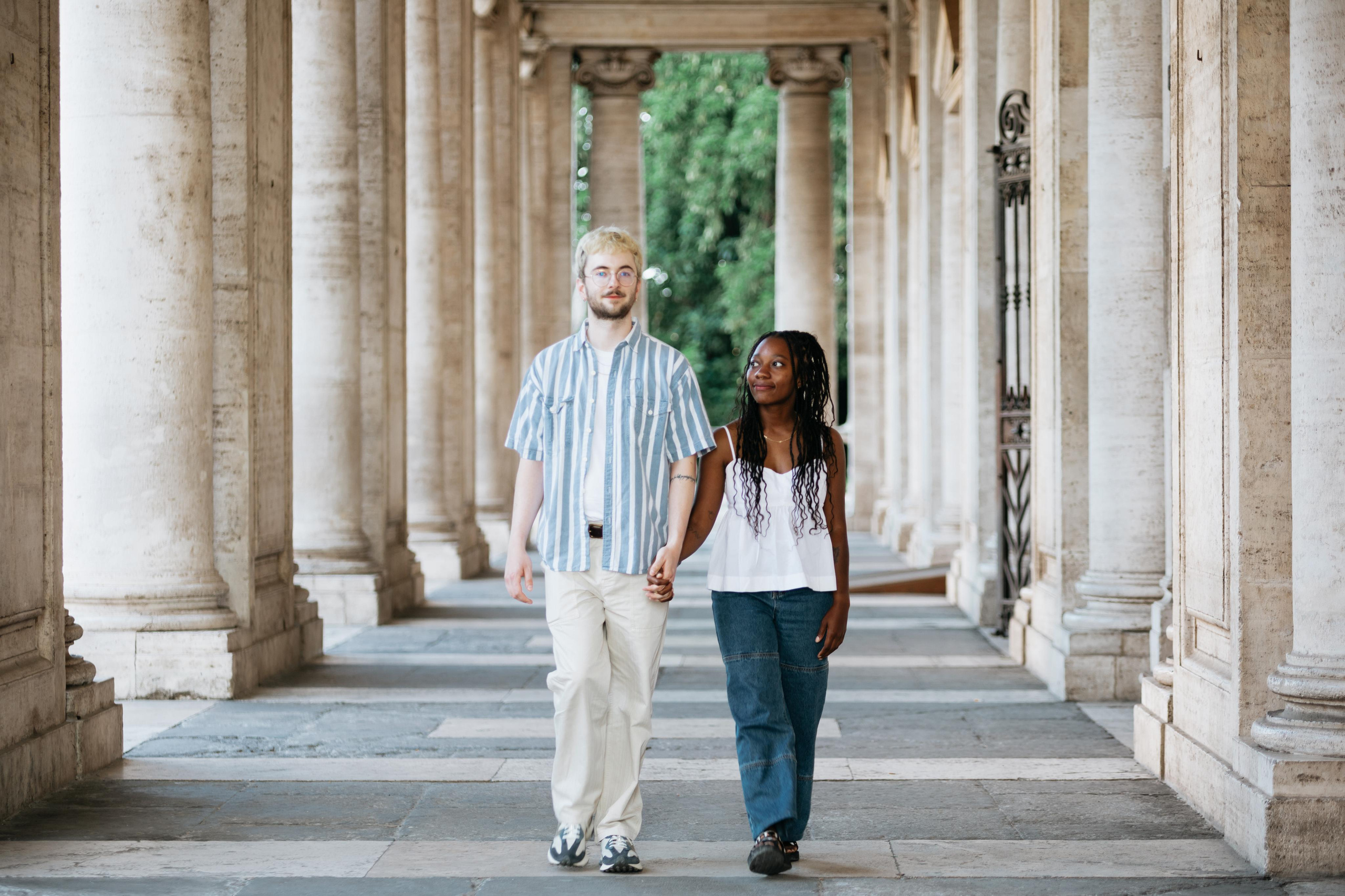 A Love story. Photographer in Rome