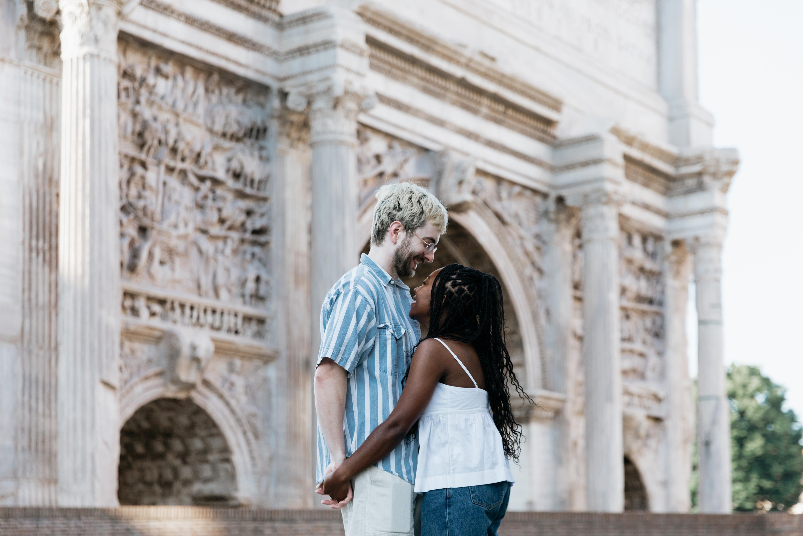 A Love story. Photographer in Rome