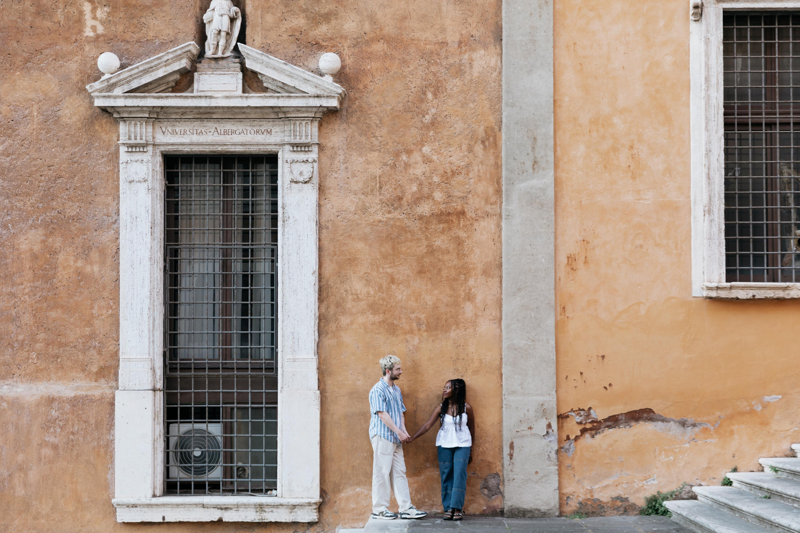 A Love story. Photographer in Rome