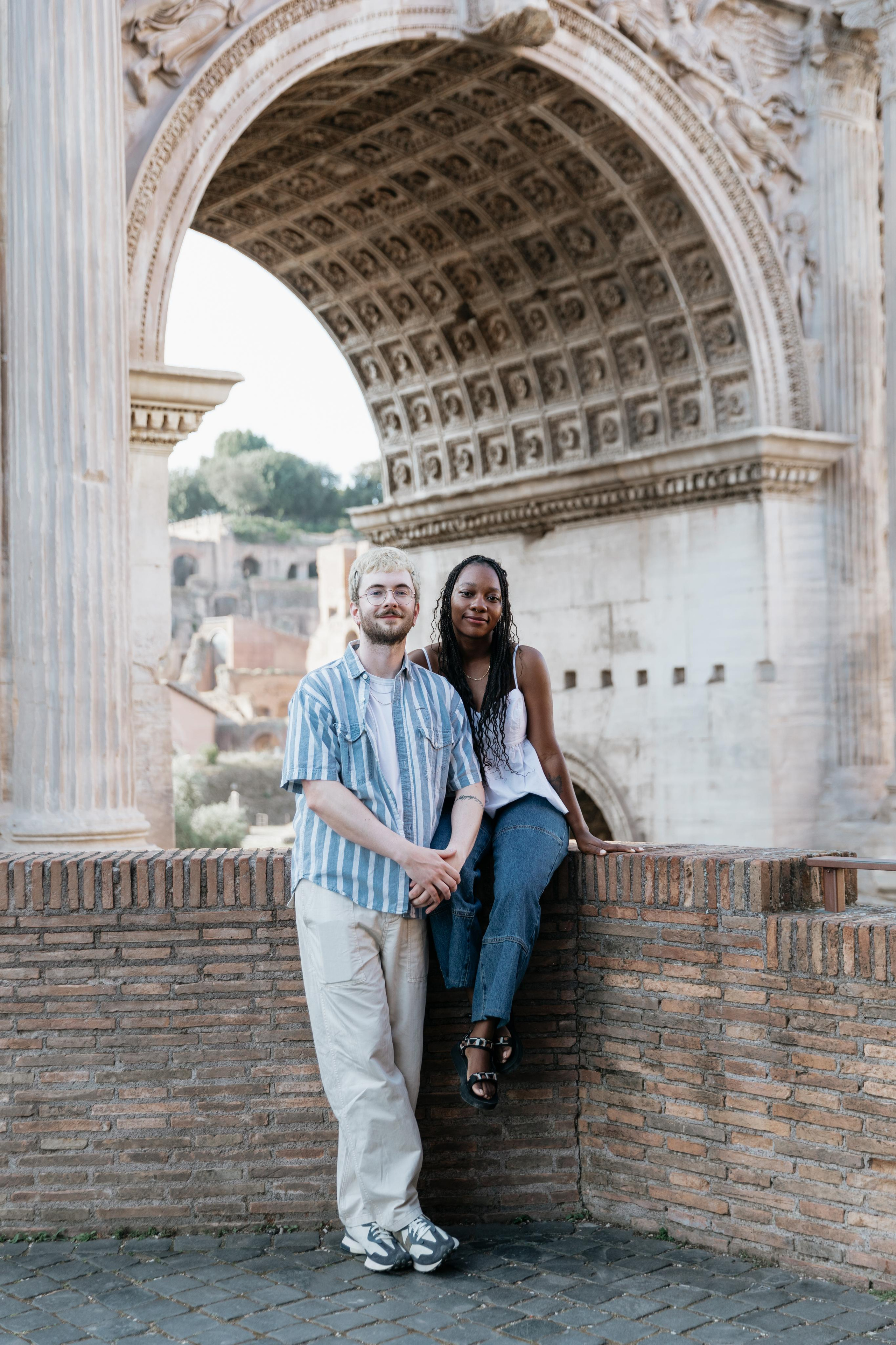 A Love story. Photographer in Rome