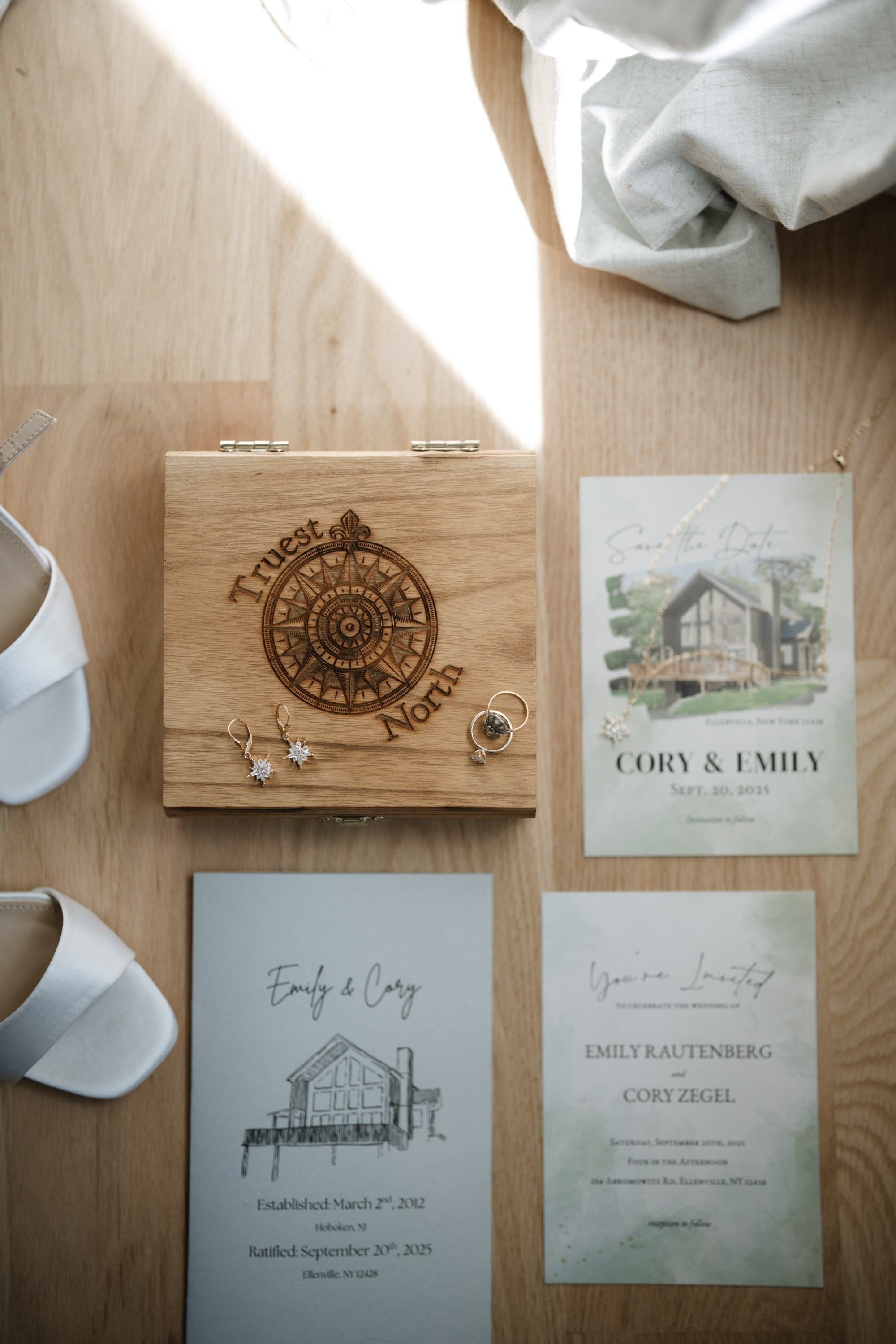 Sep 2025 -Emily and Cory’s wedding. Portrait and wedding photographer in New York