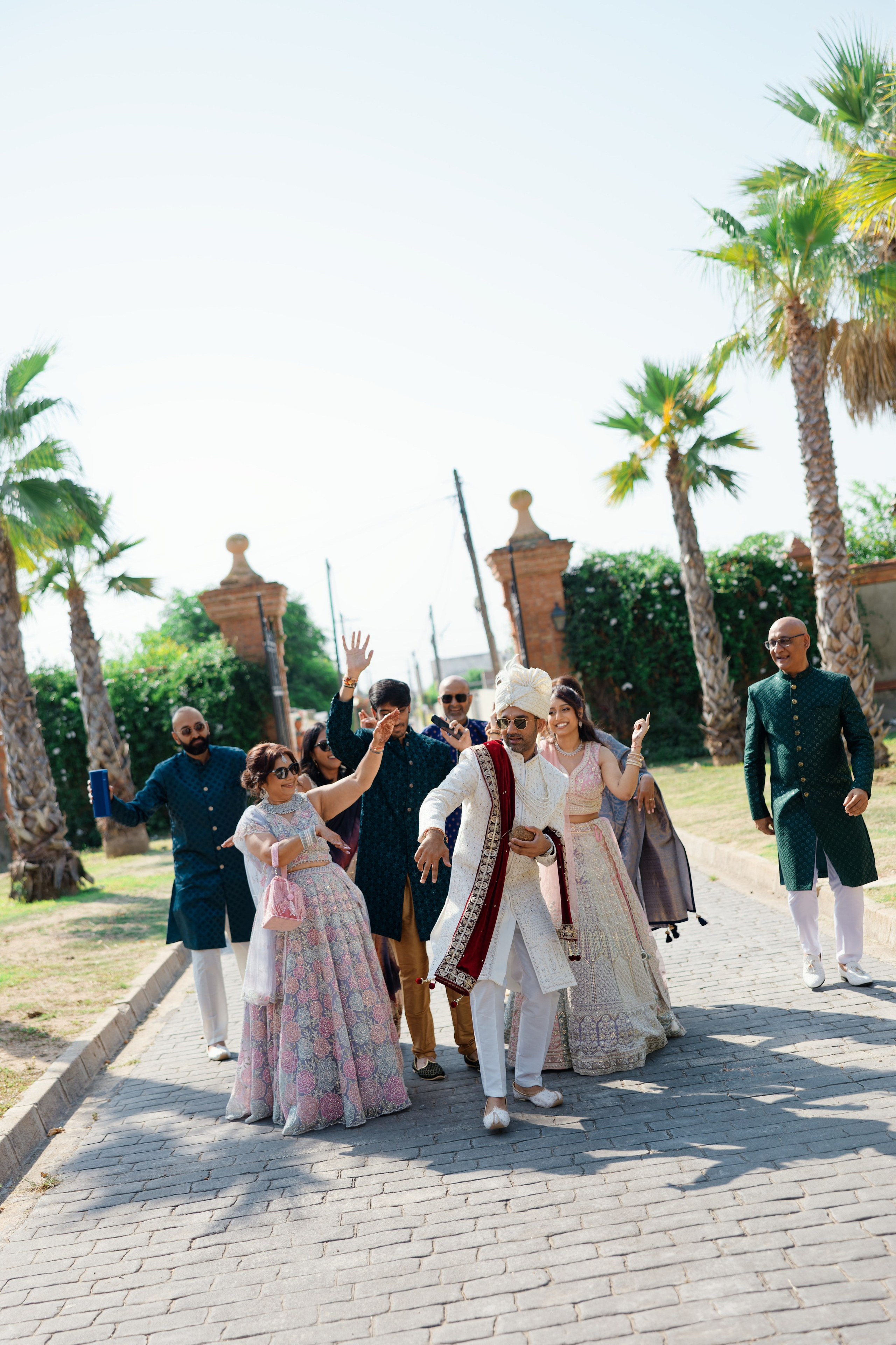Indian wedding at Gran Villa Rosa, Barcelona