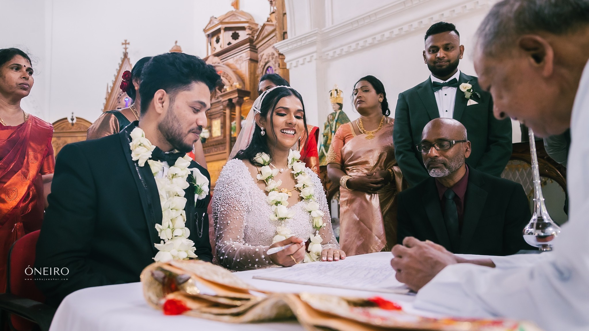 Tamil Church Wedding by Anbujawahar | Mannar, Sri Lanka