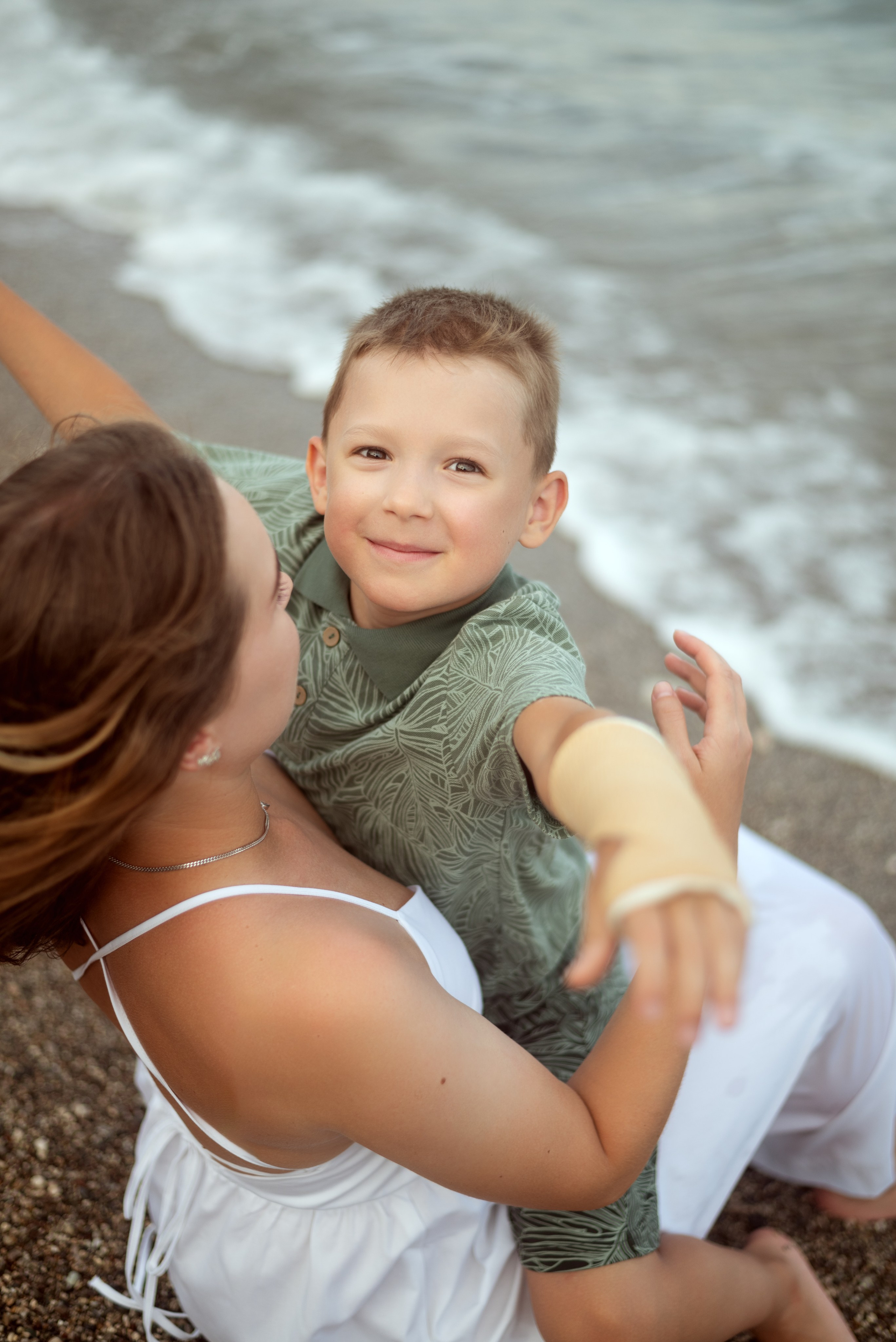 Фотосессия на диком пляже в Кемере. Фотограф Анталия, Кемер, Белек, Сиде Дарья Кая