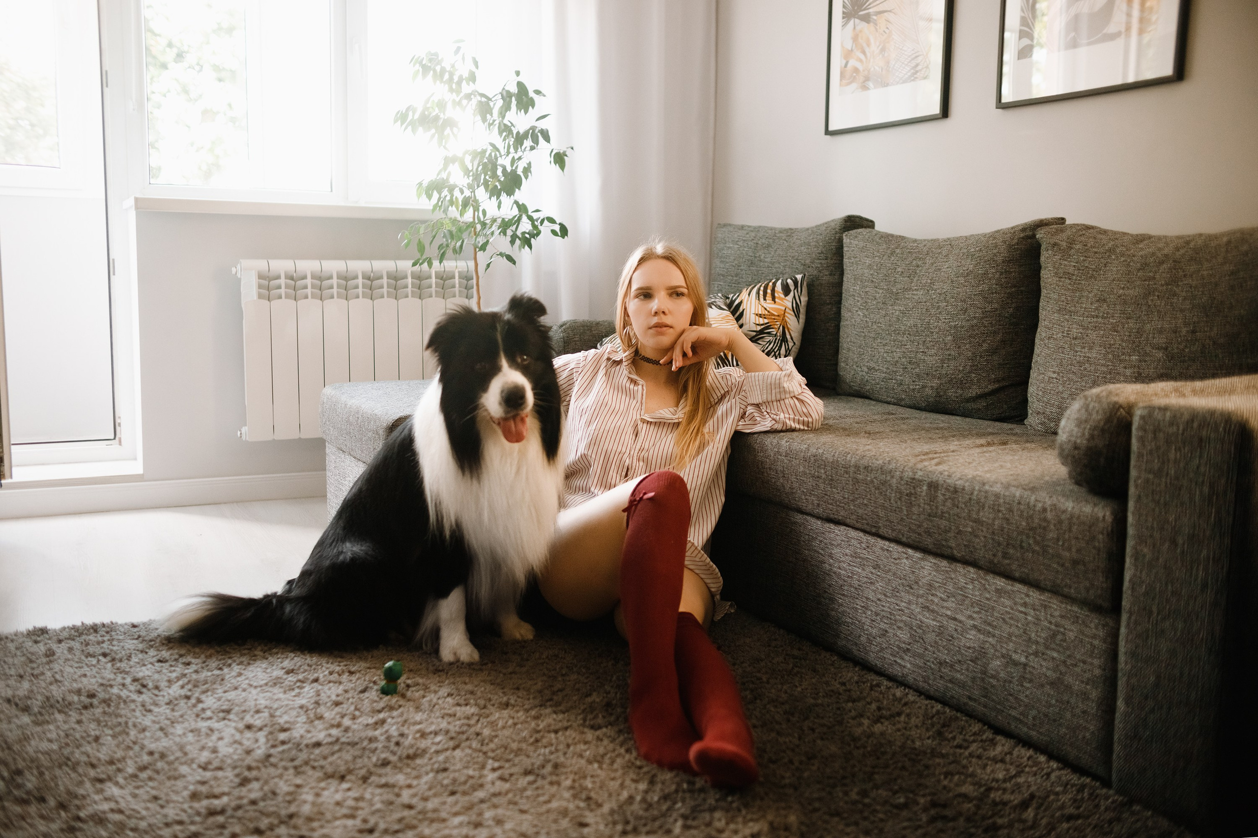 Evgenia & Richard. Kaja | fotograf we Wrocławiu | ludzie i psy