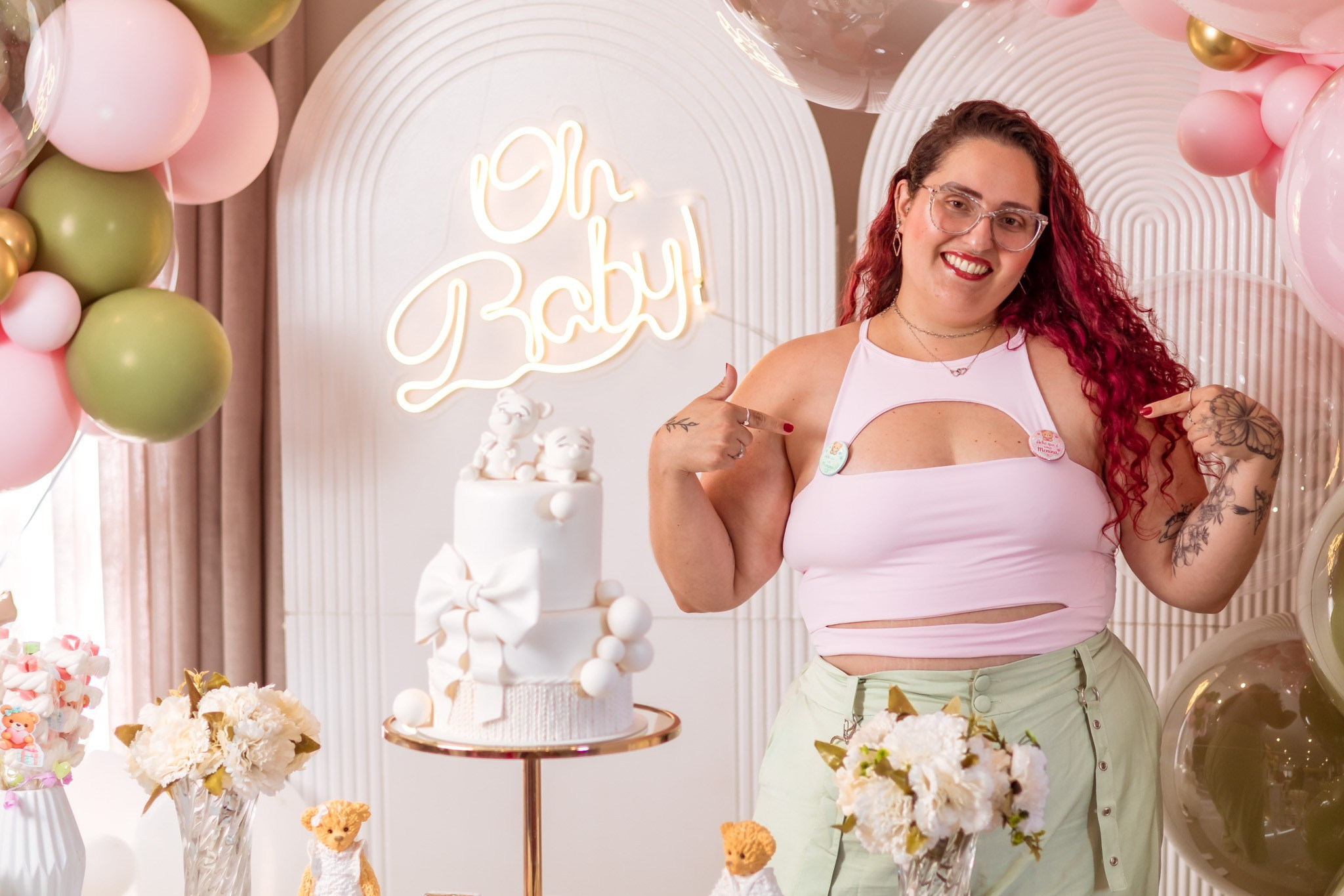 CHÁ REVELAÇÃO. CASAMENTO AR LIVRE