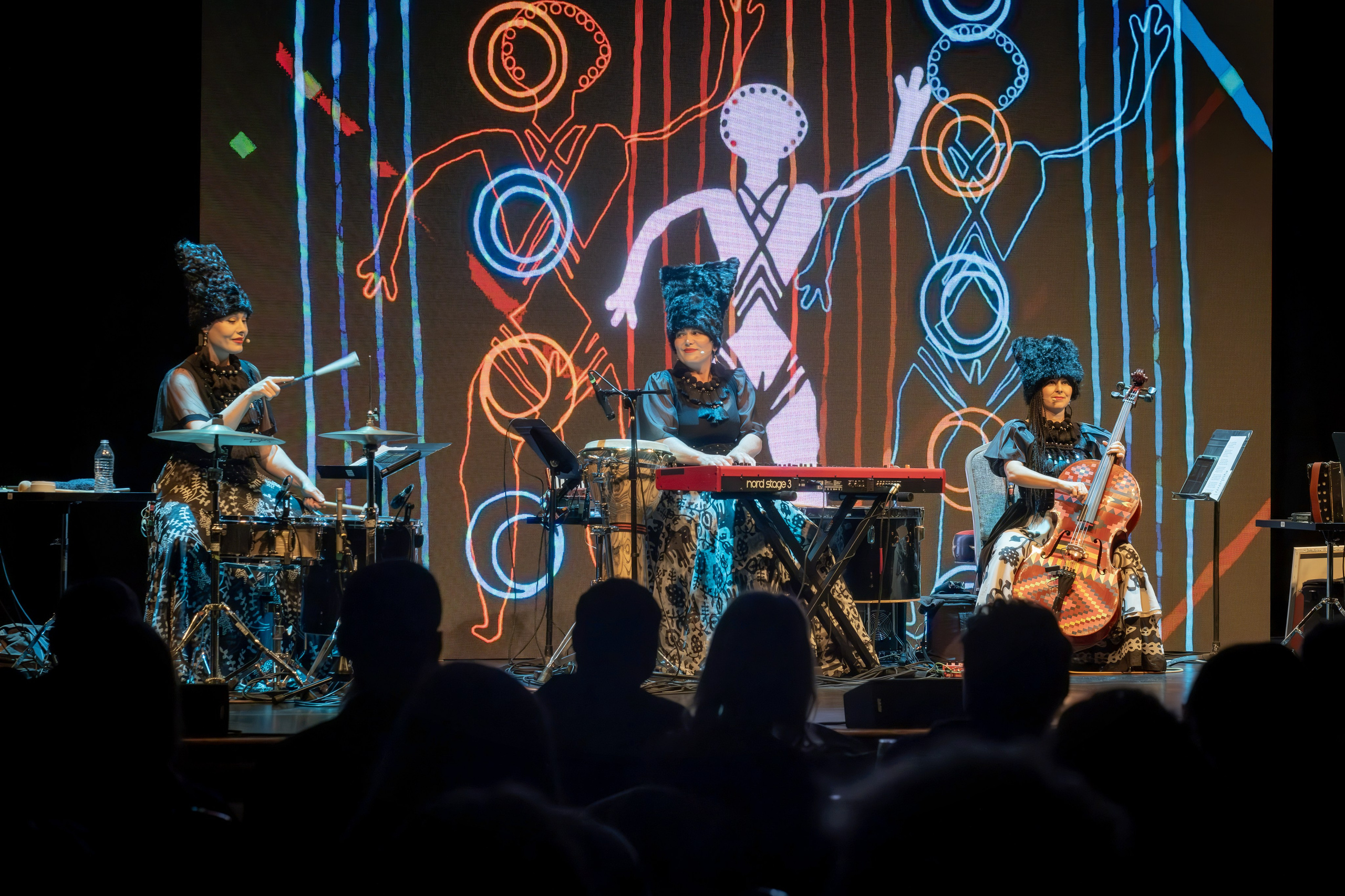 DAKHA BRAKHA. Reportage concert portrait photography in the San Francisco Bay Area