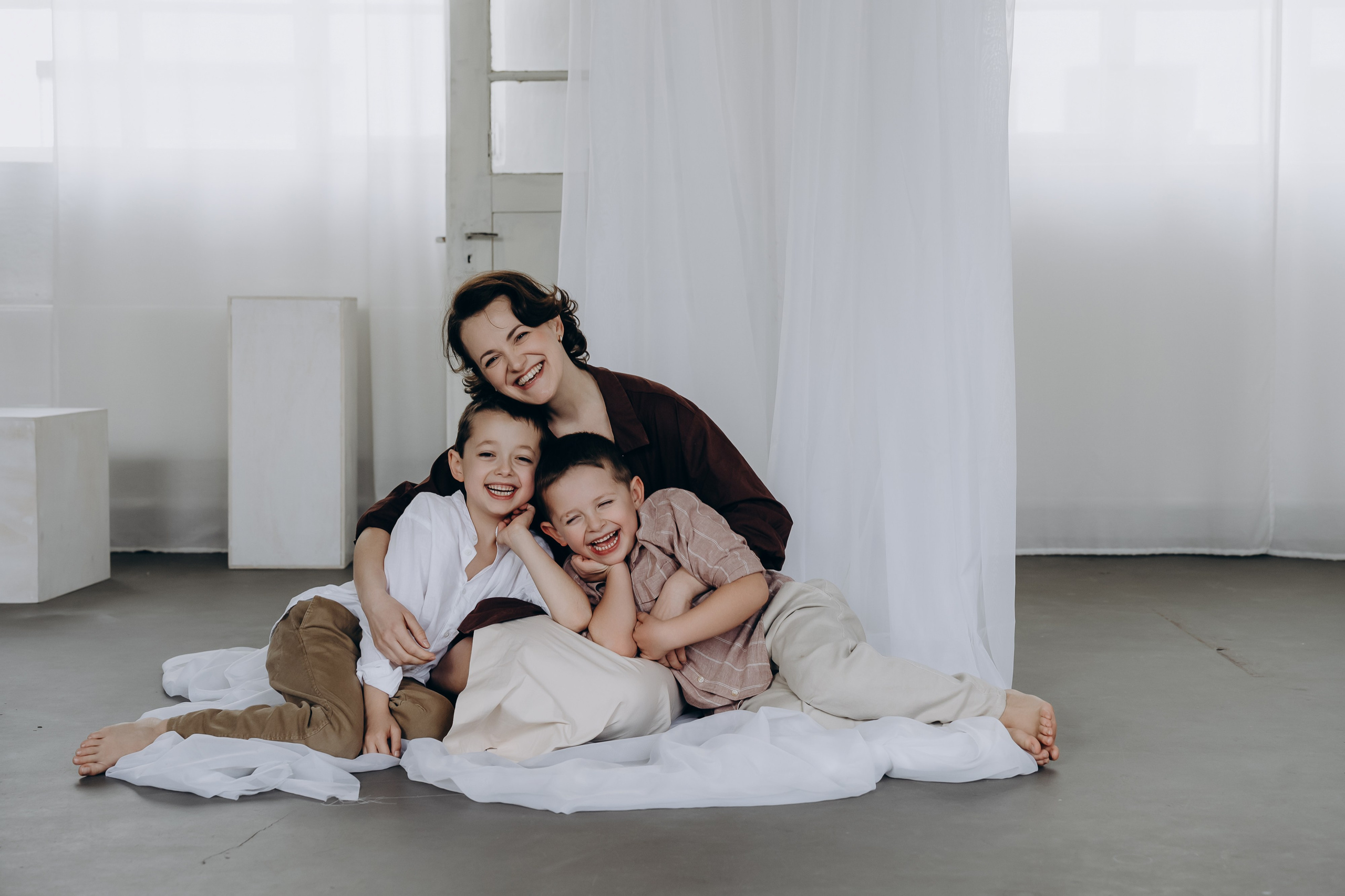 Familienshooting im Studio. Fotoshooting in Nürnberg und Fürth