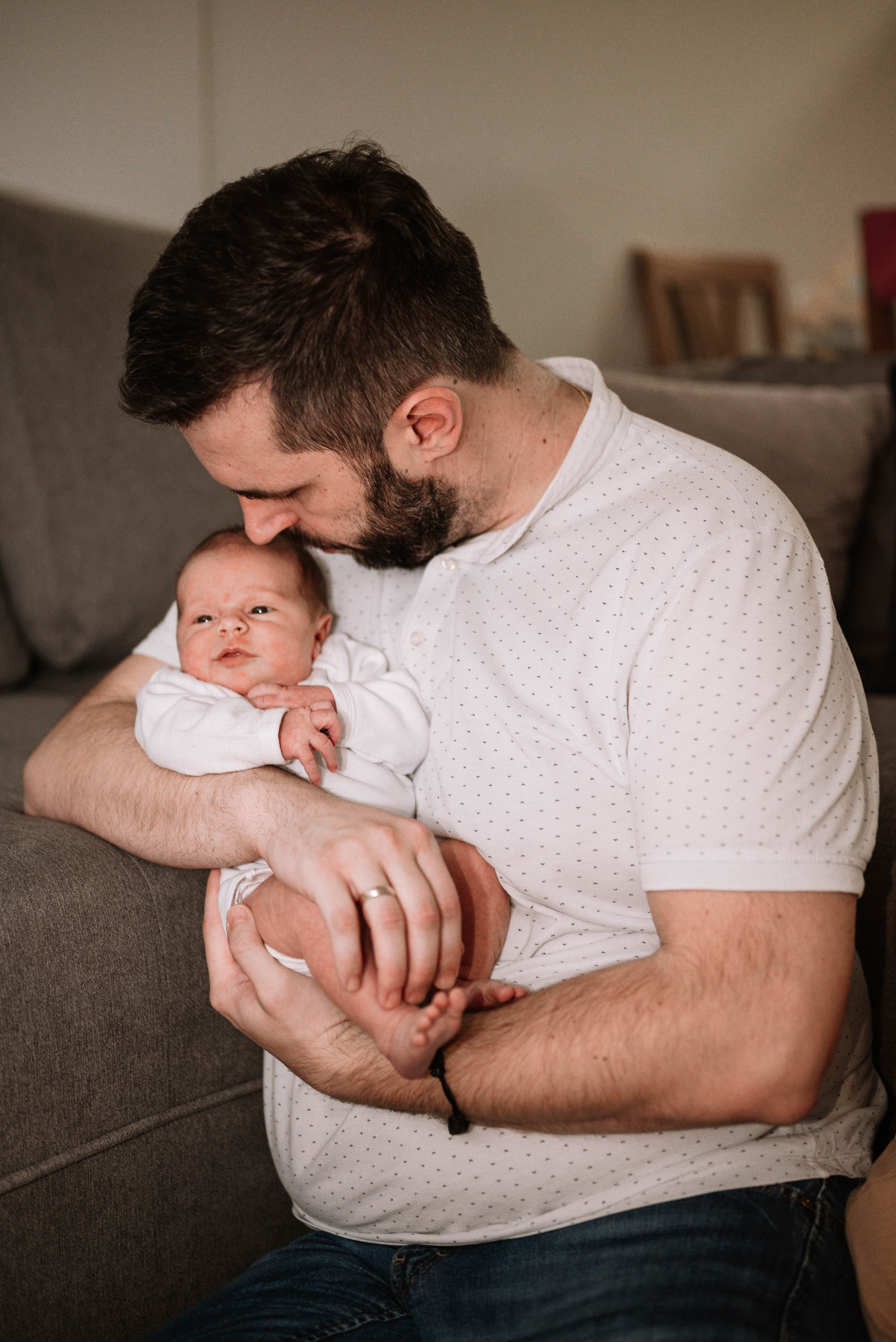 Iva - fotografisanje bebe kod kuće. Dečiji i porodični fotograf