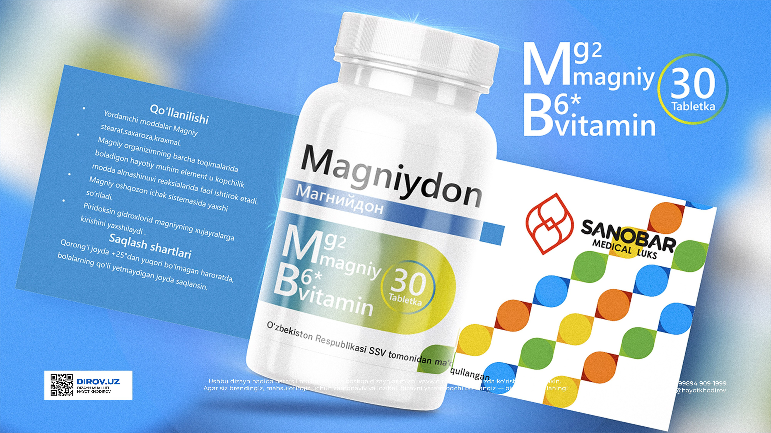 Magniydon - Qadoq dizayni. Dirov — Hayot Khodirov