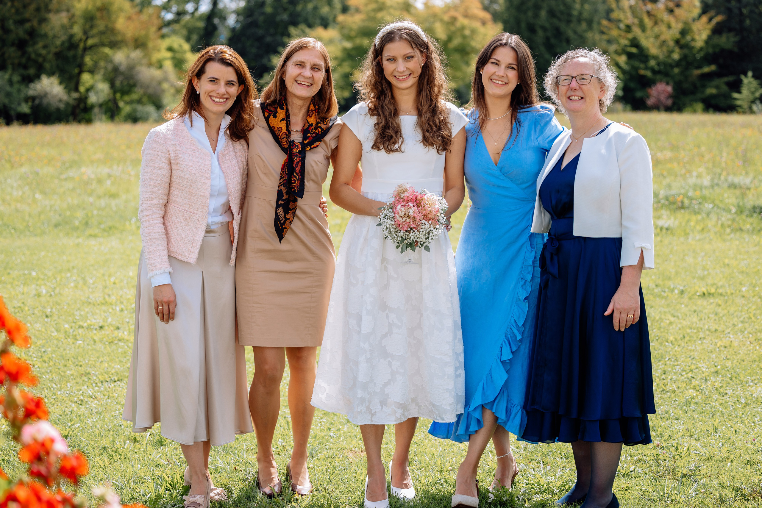 Traumhochzeit im Schloss Höhenried. Hochzeitsfotograf München Taufe Familienfotograf Tanja Mauke
