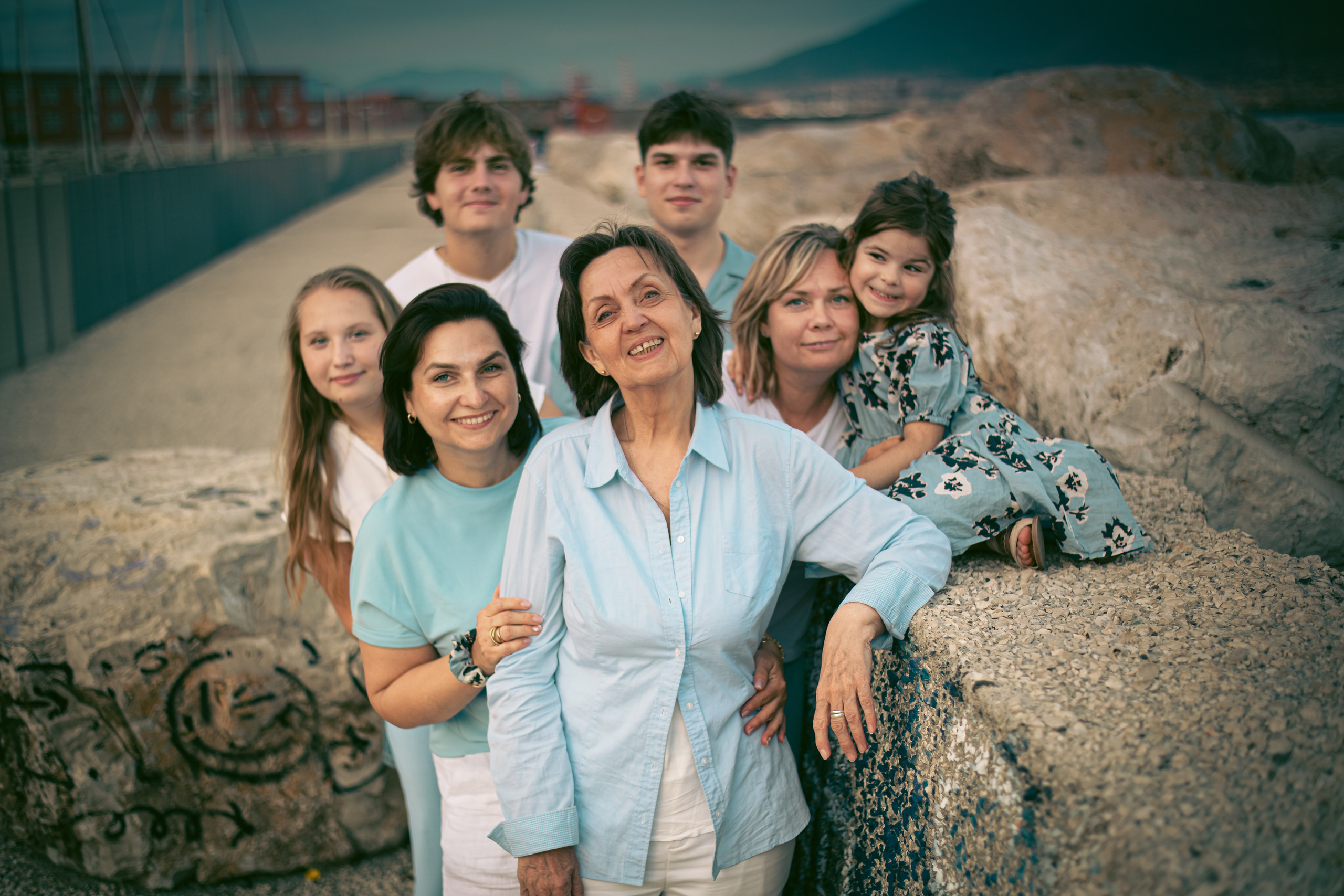 Семейная фотосессия для Катерины. Фотограф в Неаполе