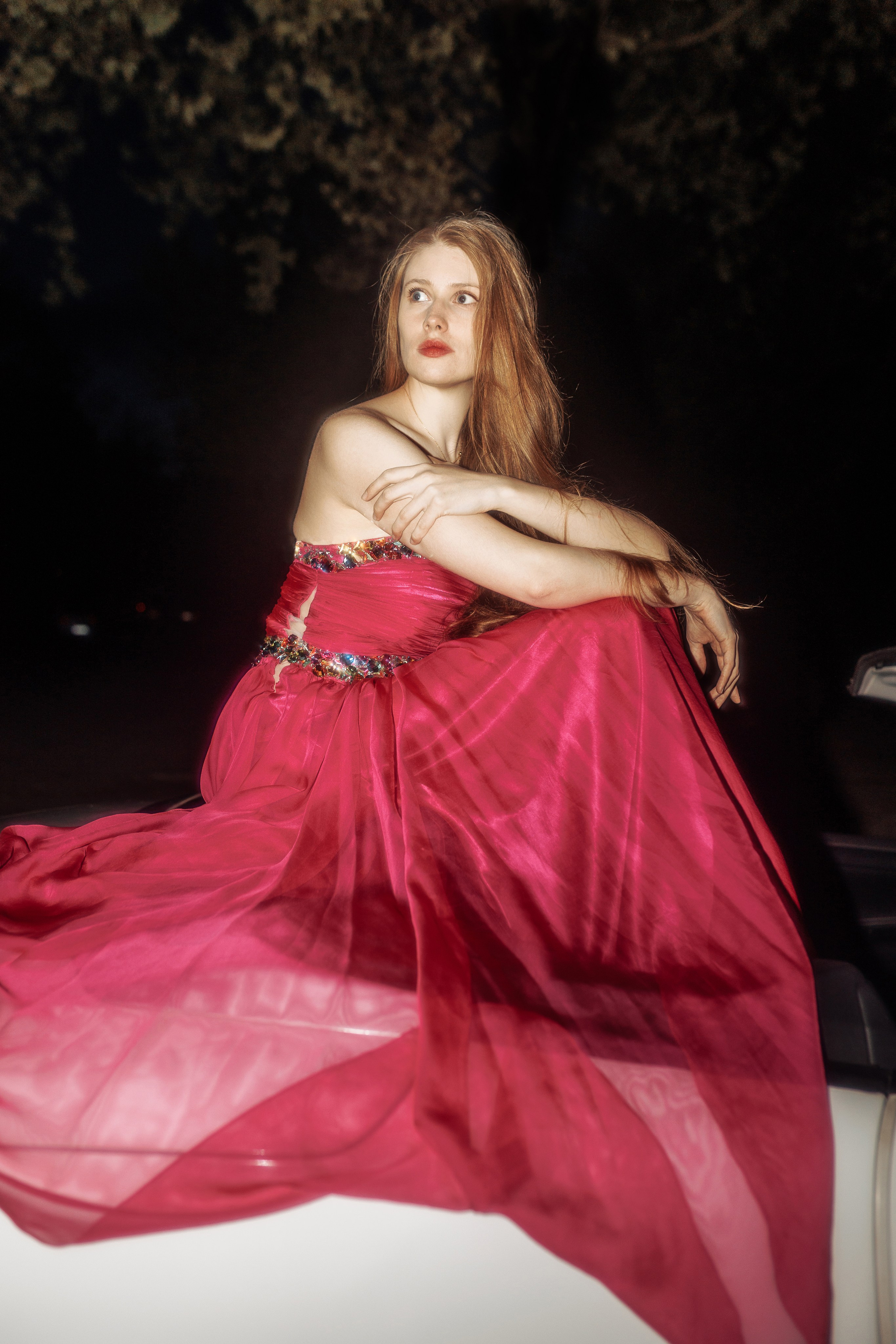 Анастасия. Съемка в цветении