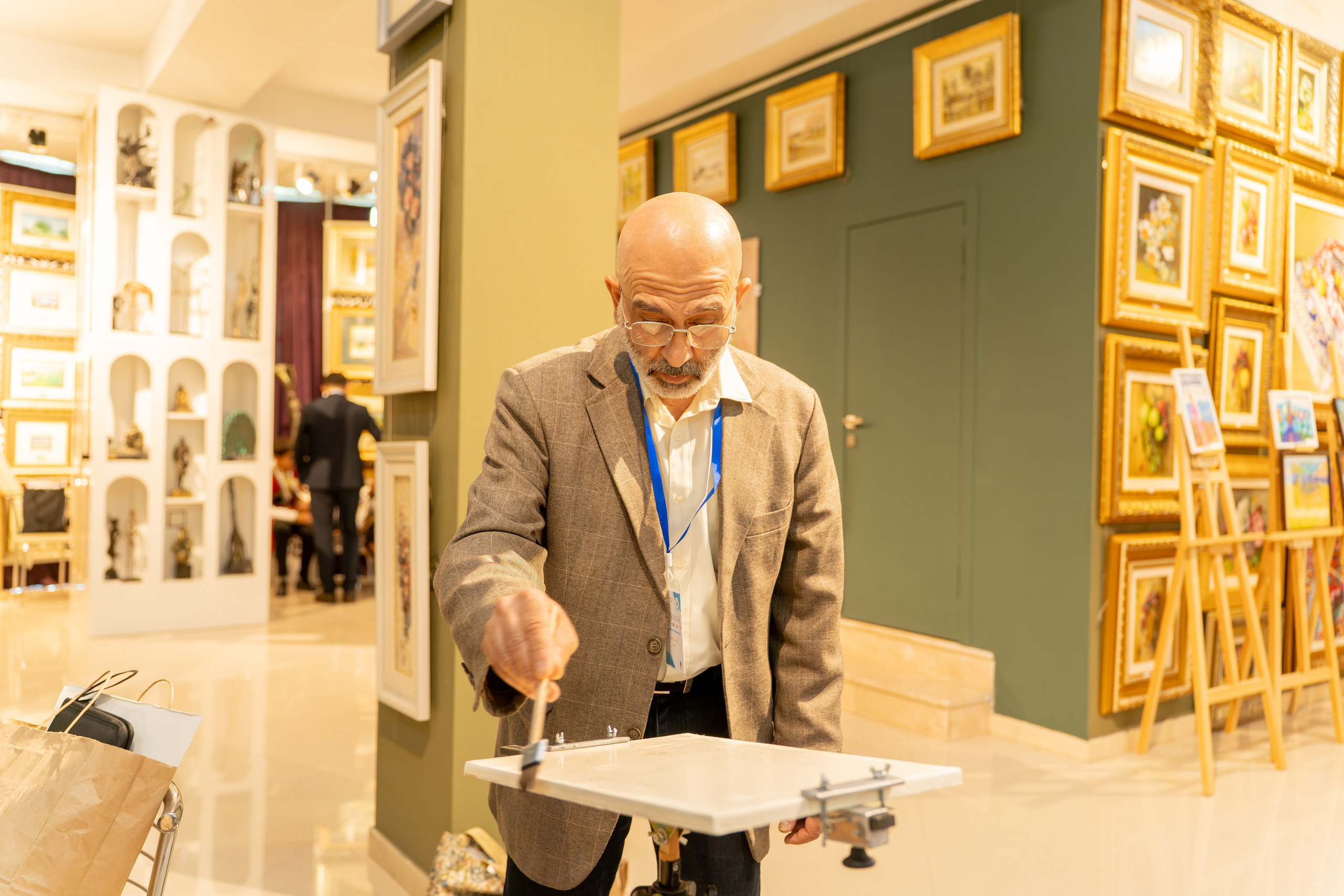 Akvarel Festivalı. Fotoqraf Vəli Məmmədov