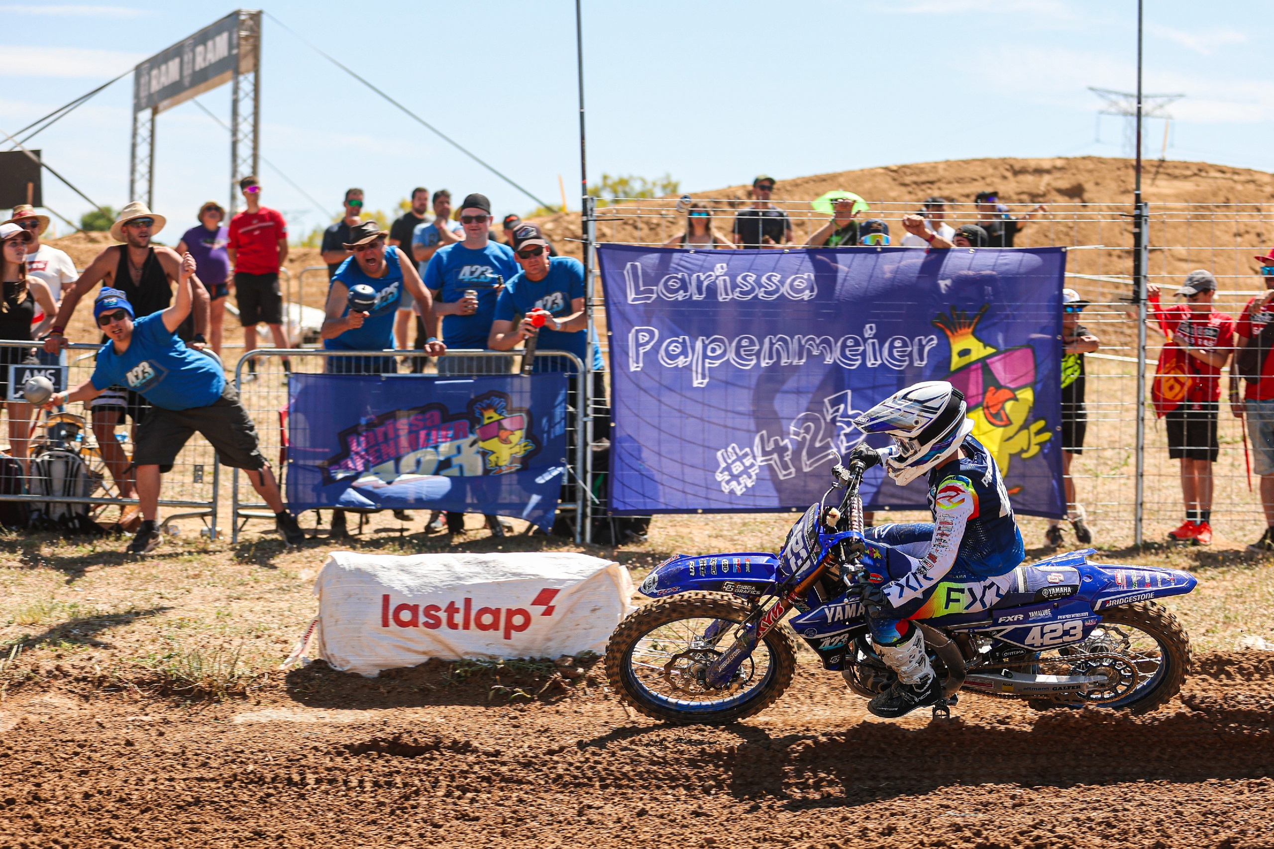 Larissa Papenmeier WMX MXGP of Spain Madrid Yamaha Motocross World Championship