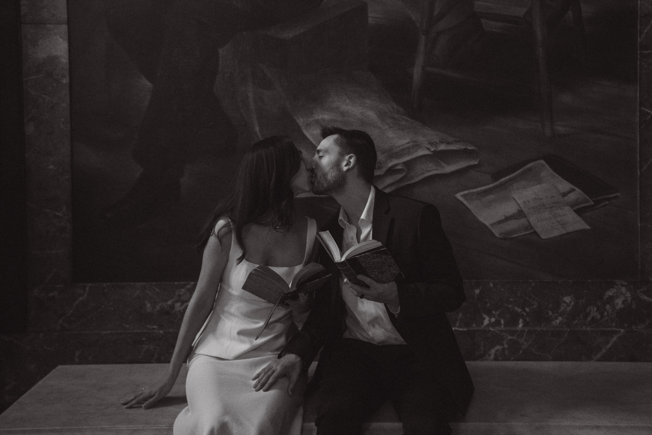 Library love story. New York + destination photographer