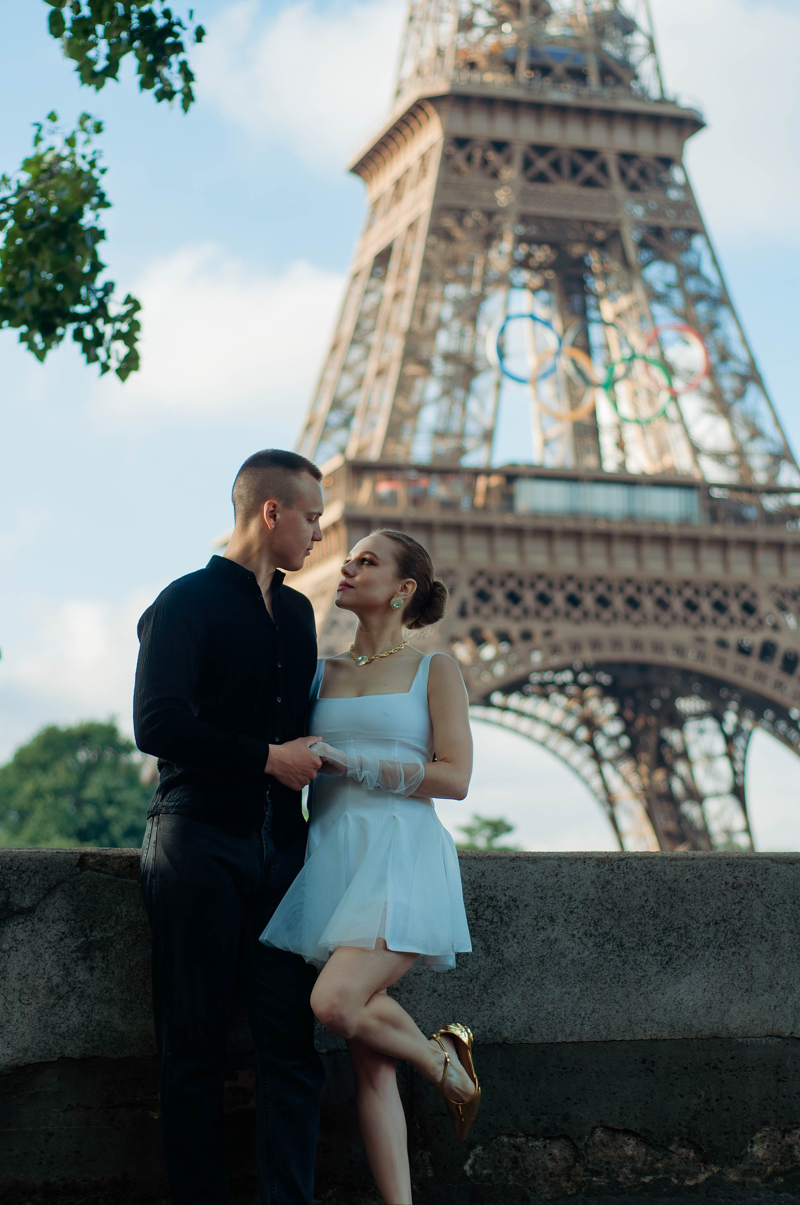 Elopement photoshoot. Paris photographer — Polina Osipova
