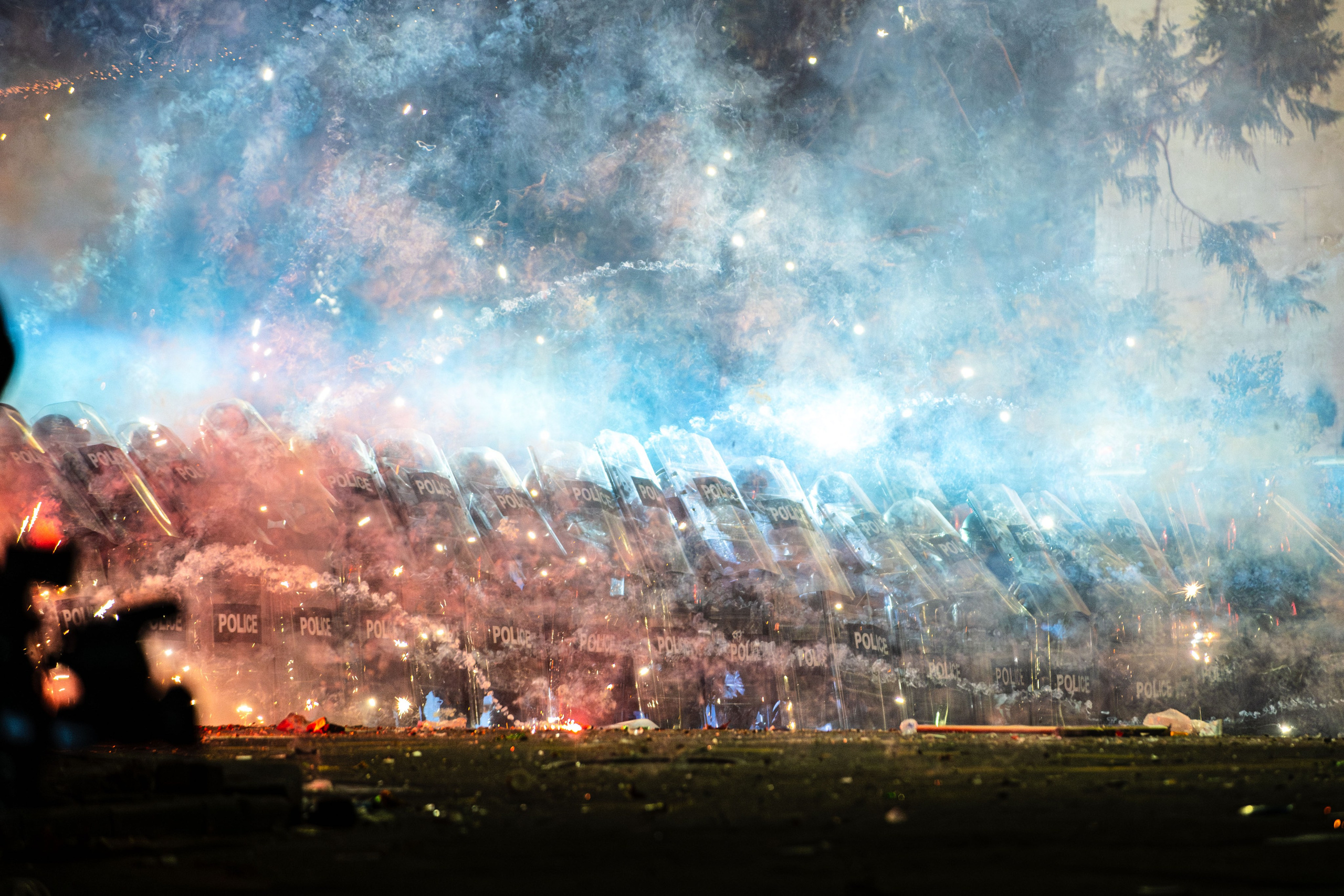 Photojournalism. Photographer in Tbilisi