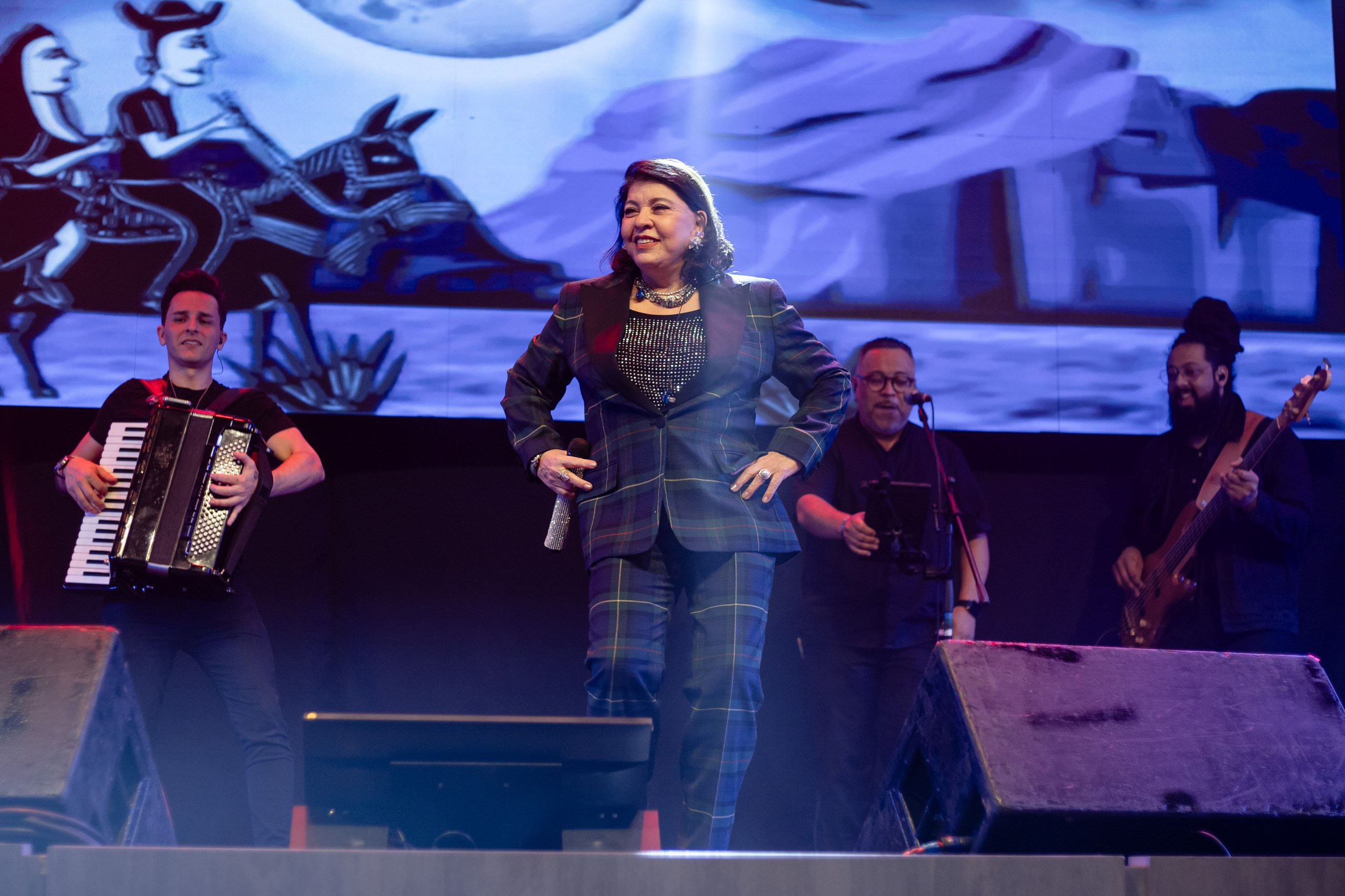 Show da cantora Roberta Miranda na Univali