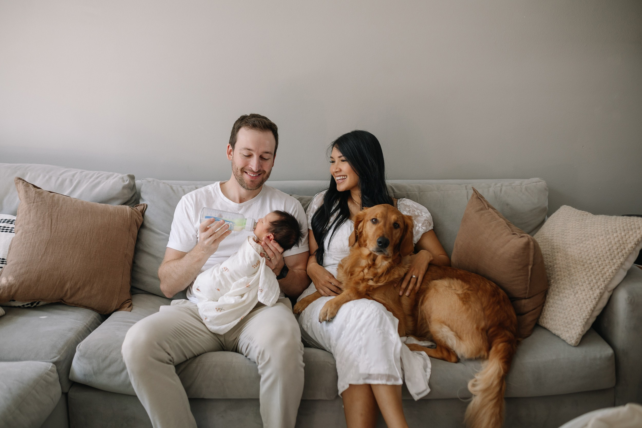 Newborn In-Home Photo Session. Maternity, newborn photographer in the Bay Area|Iryna Rakivnenko