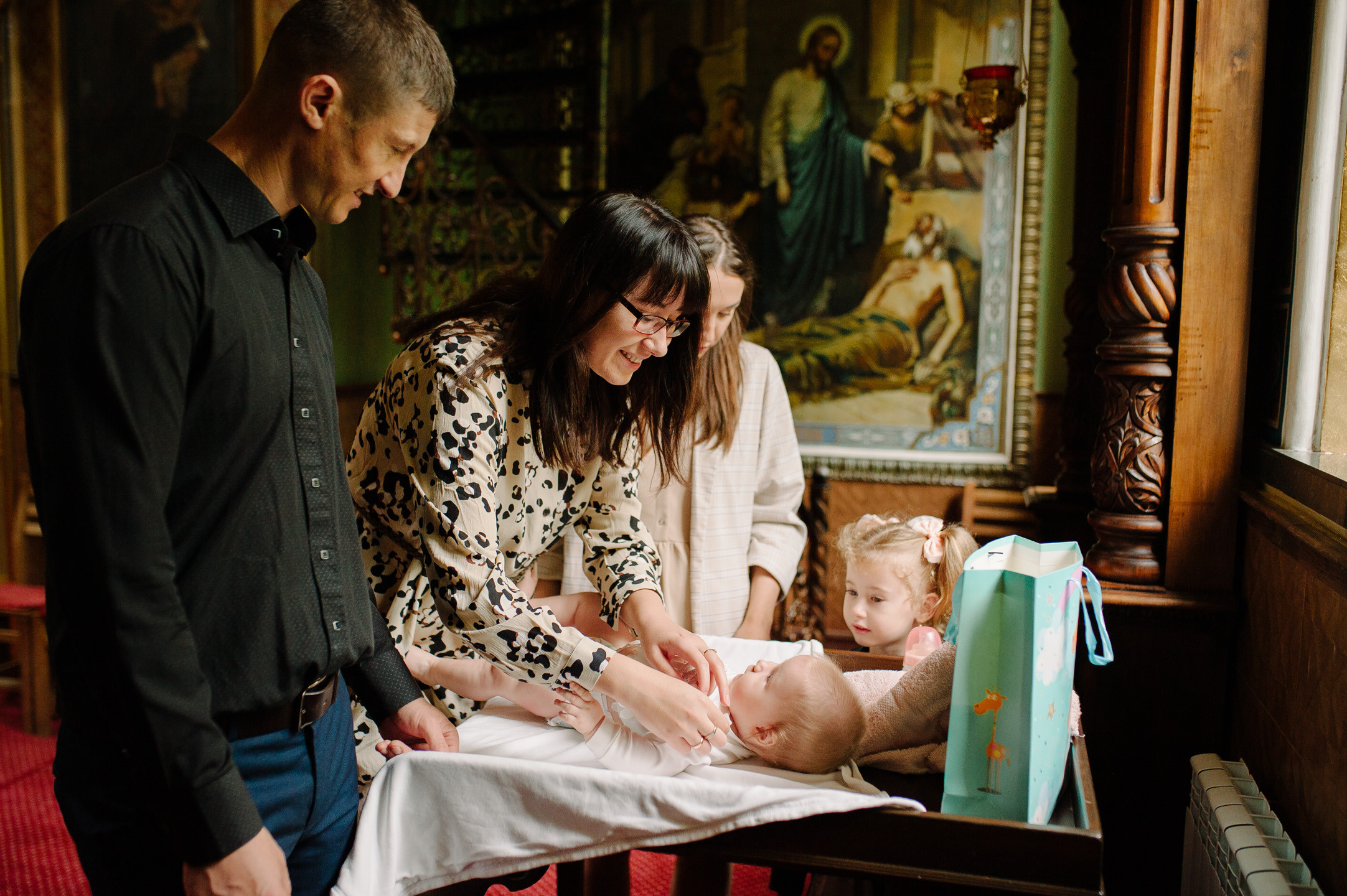 Крестины Василисы. Семейный фотограф в Кишинёве THOMAS SHTIFT