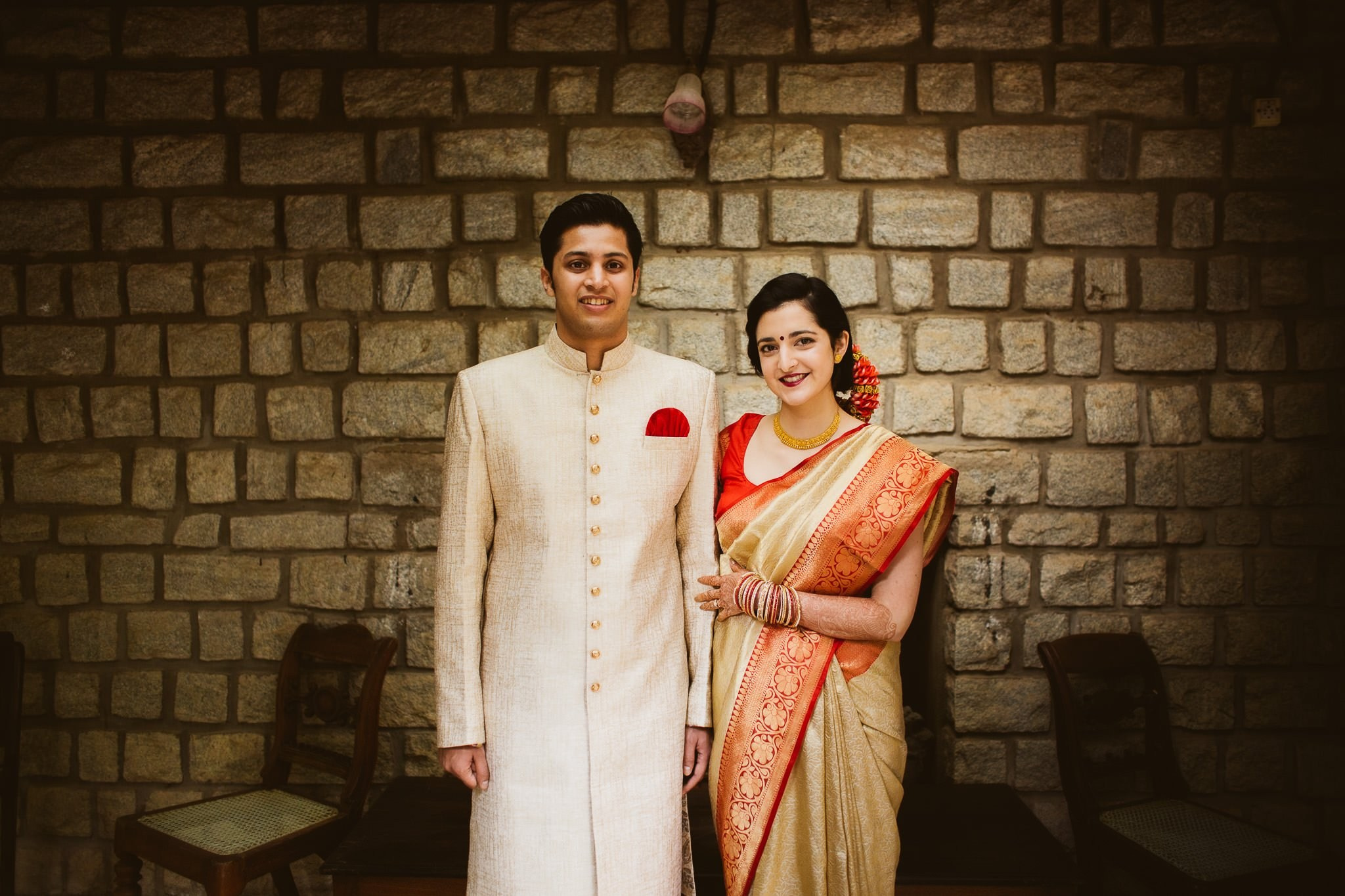 An intimate destination wedding at The Tamarind Tree, J.P Nagar, Bangalore