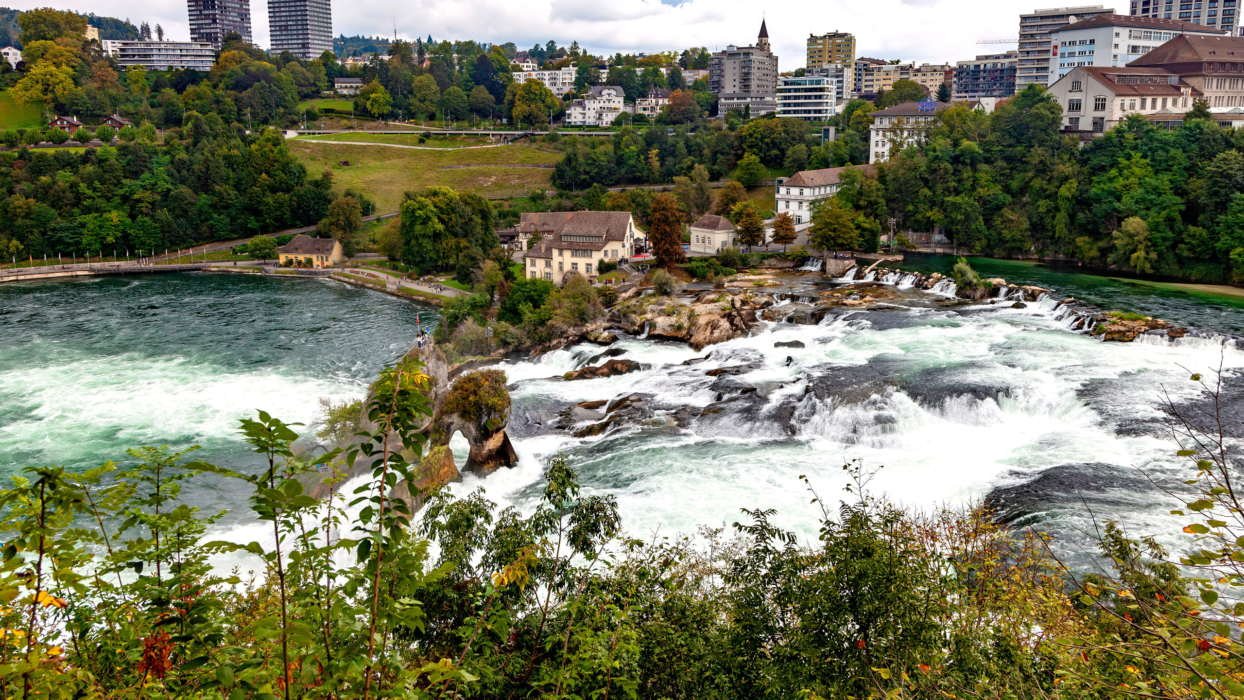 186.Rhine Falls.Switzerland.23.9.2024. Путешествия в формате 360......