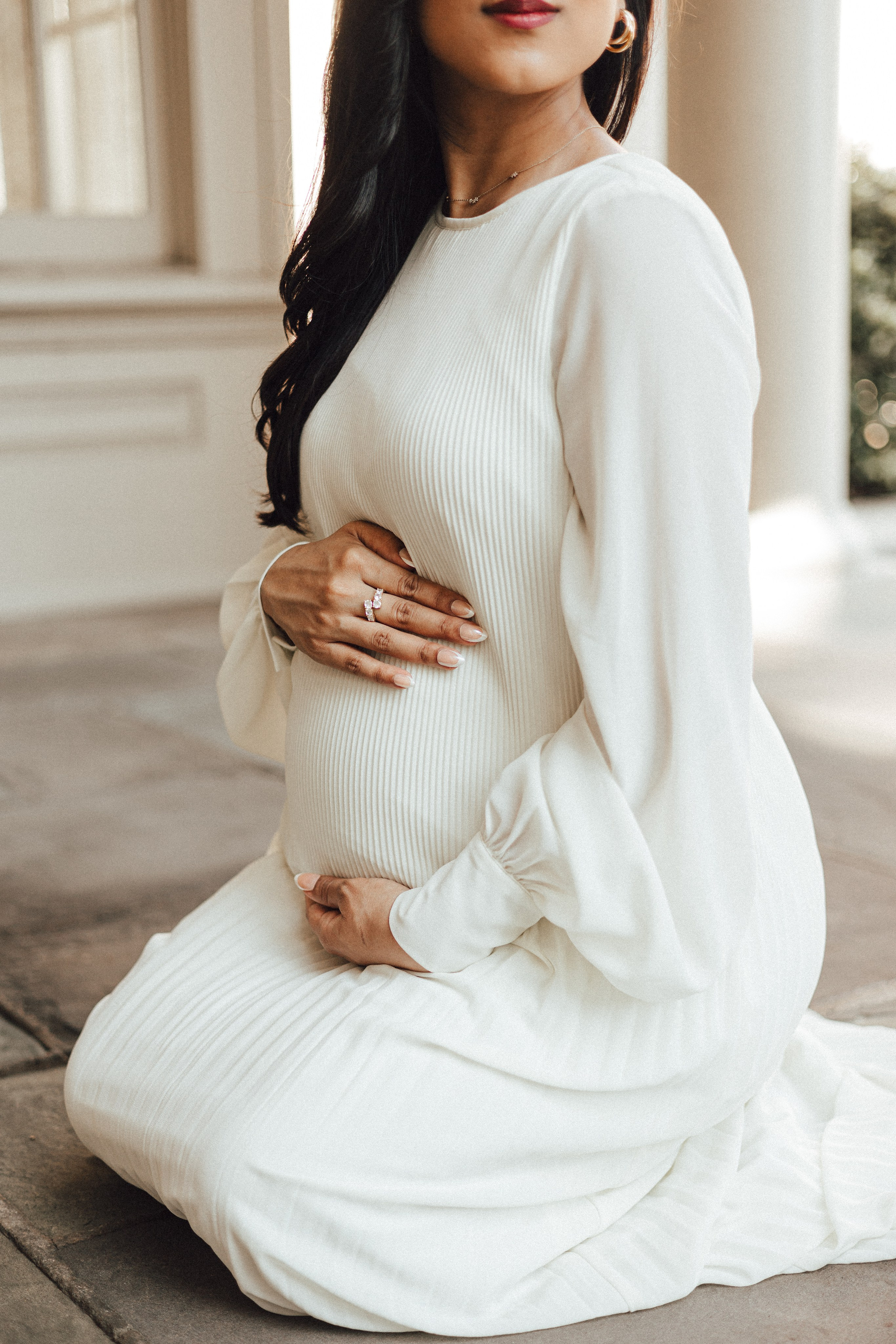 Baby Rahman Announcement. Sara Eulalia | Virginia Photographer