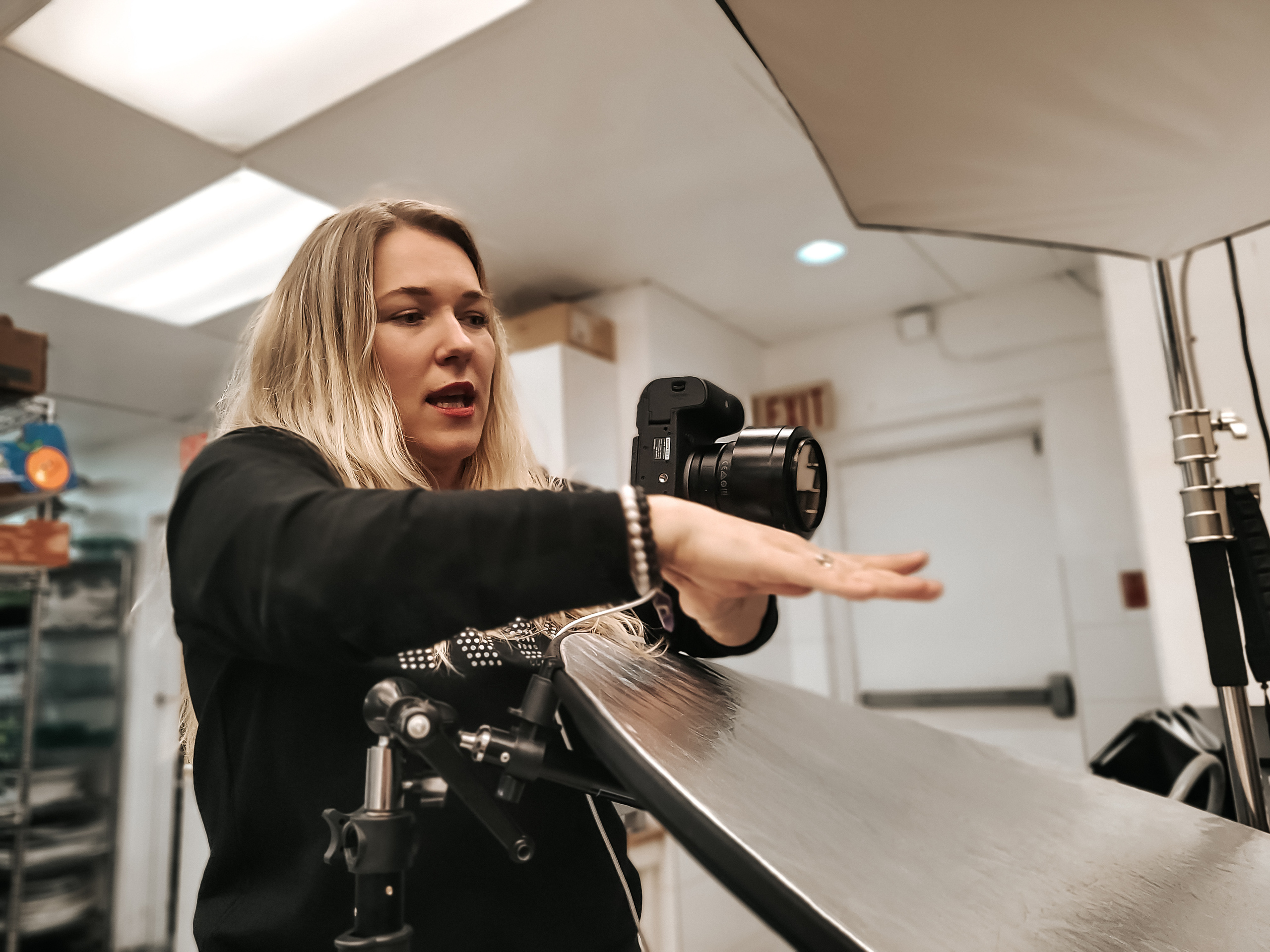 Irina Stelmakh — Emelle’s Westside Kitchen, Backstage. Yana Bobrova | Artistic Photography
