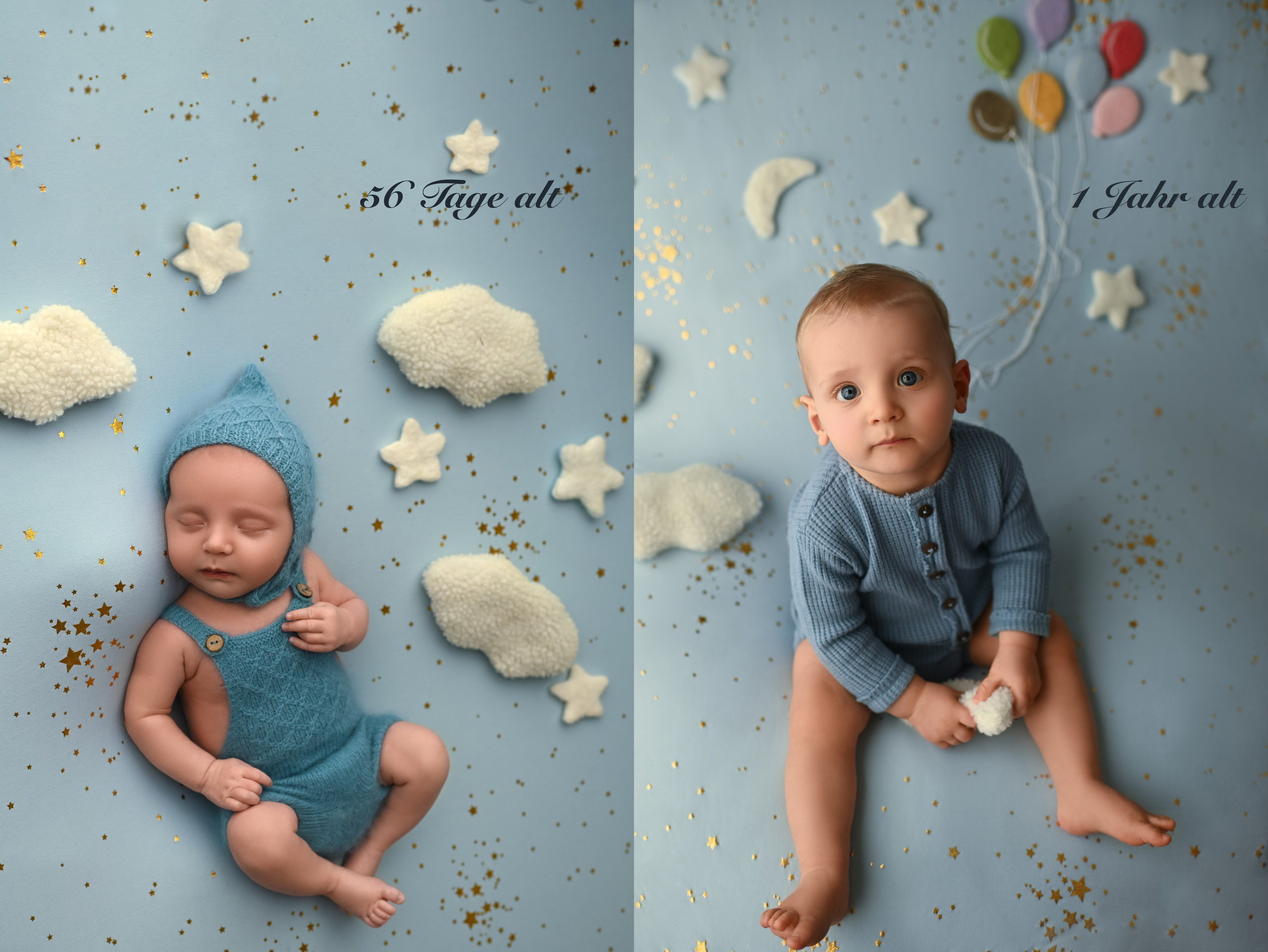 Cake Smash Fotoshooting zum ersten, zweiten Geburtstag. Neugeborene, Baby Fotografin in Düren (NRW) - Vitalina Unruh