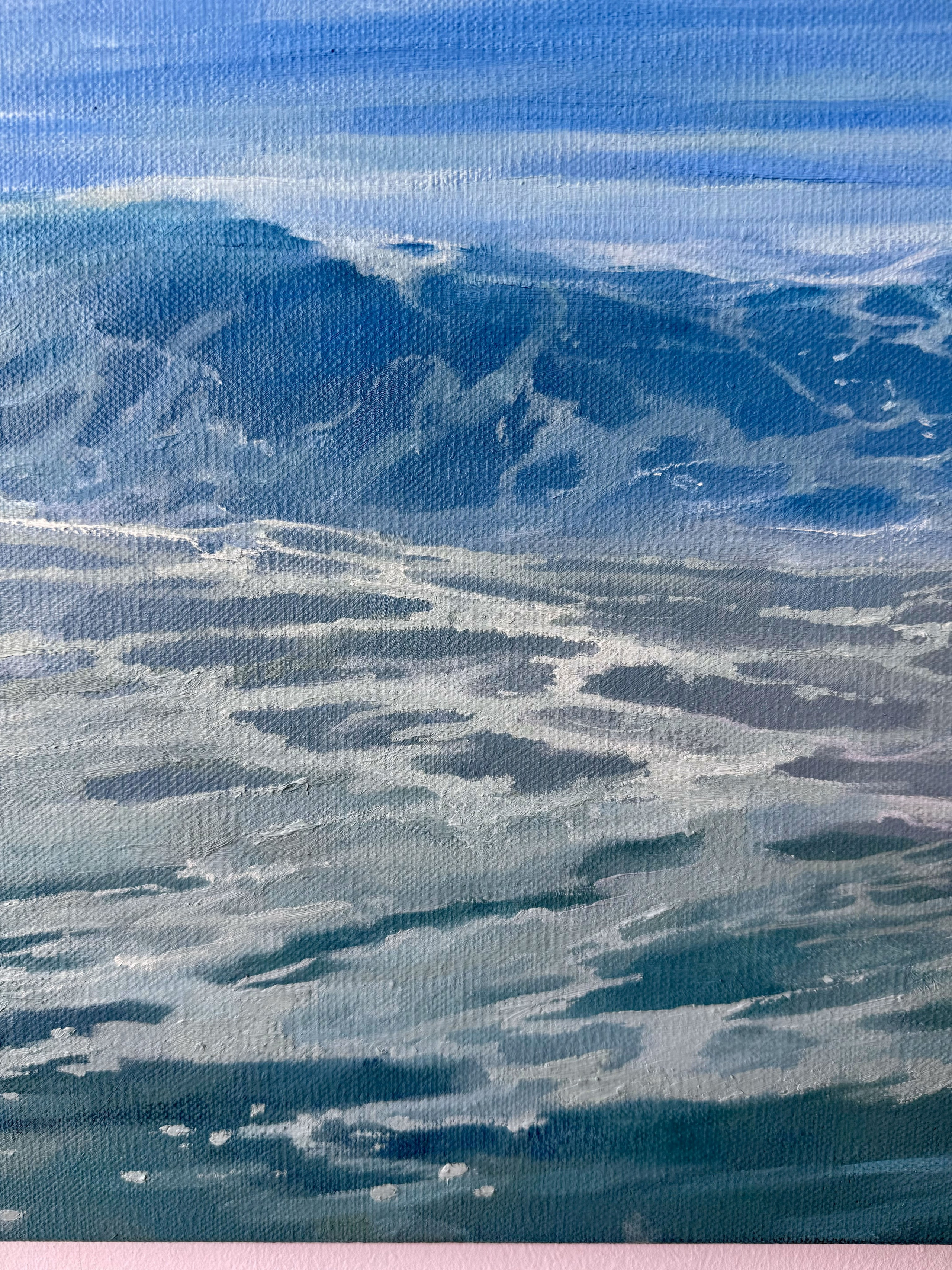 «Blue sea wave». Художник живописец Савелова Ольга