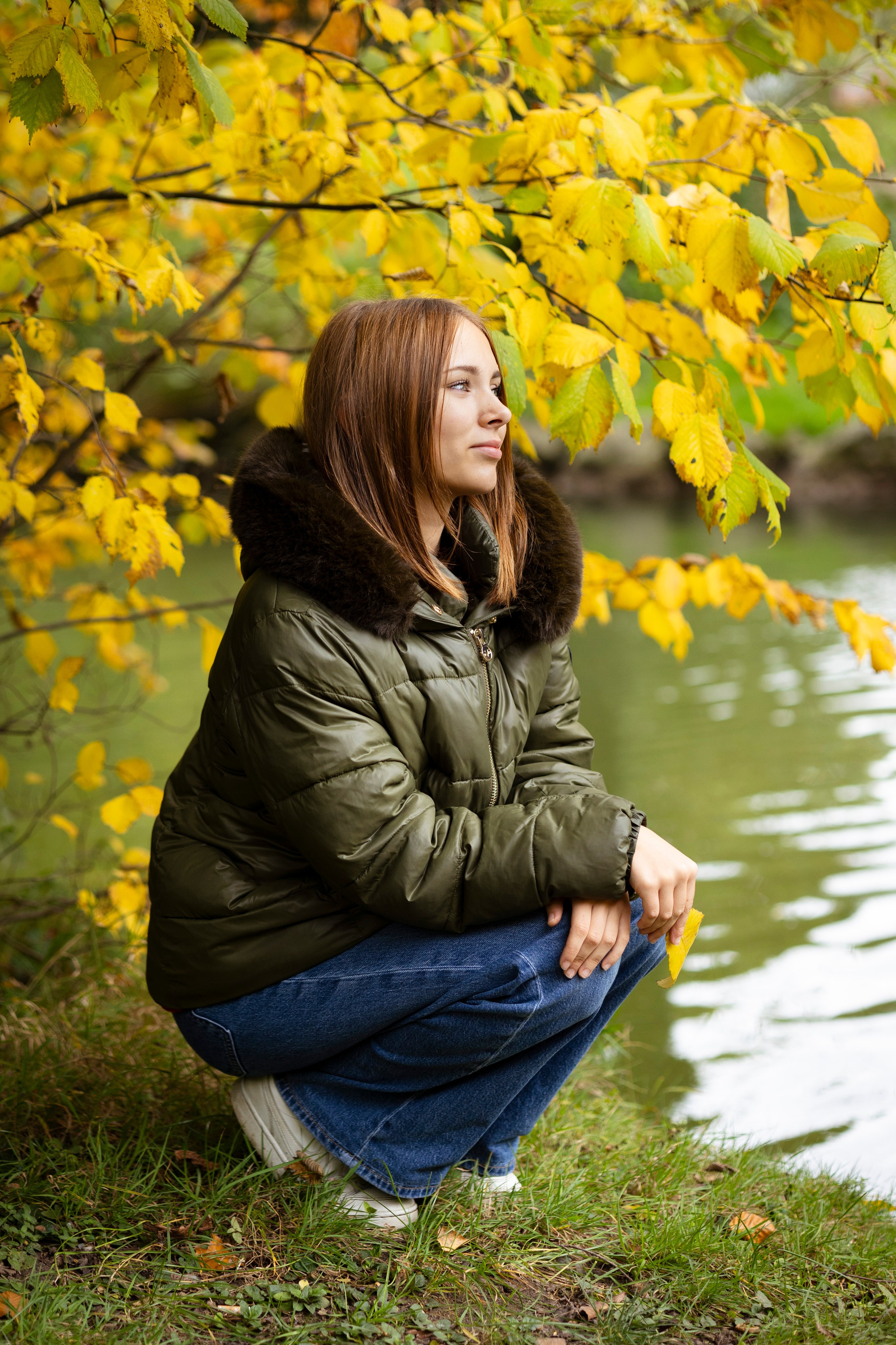 Autumn. Photographer in Munich