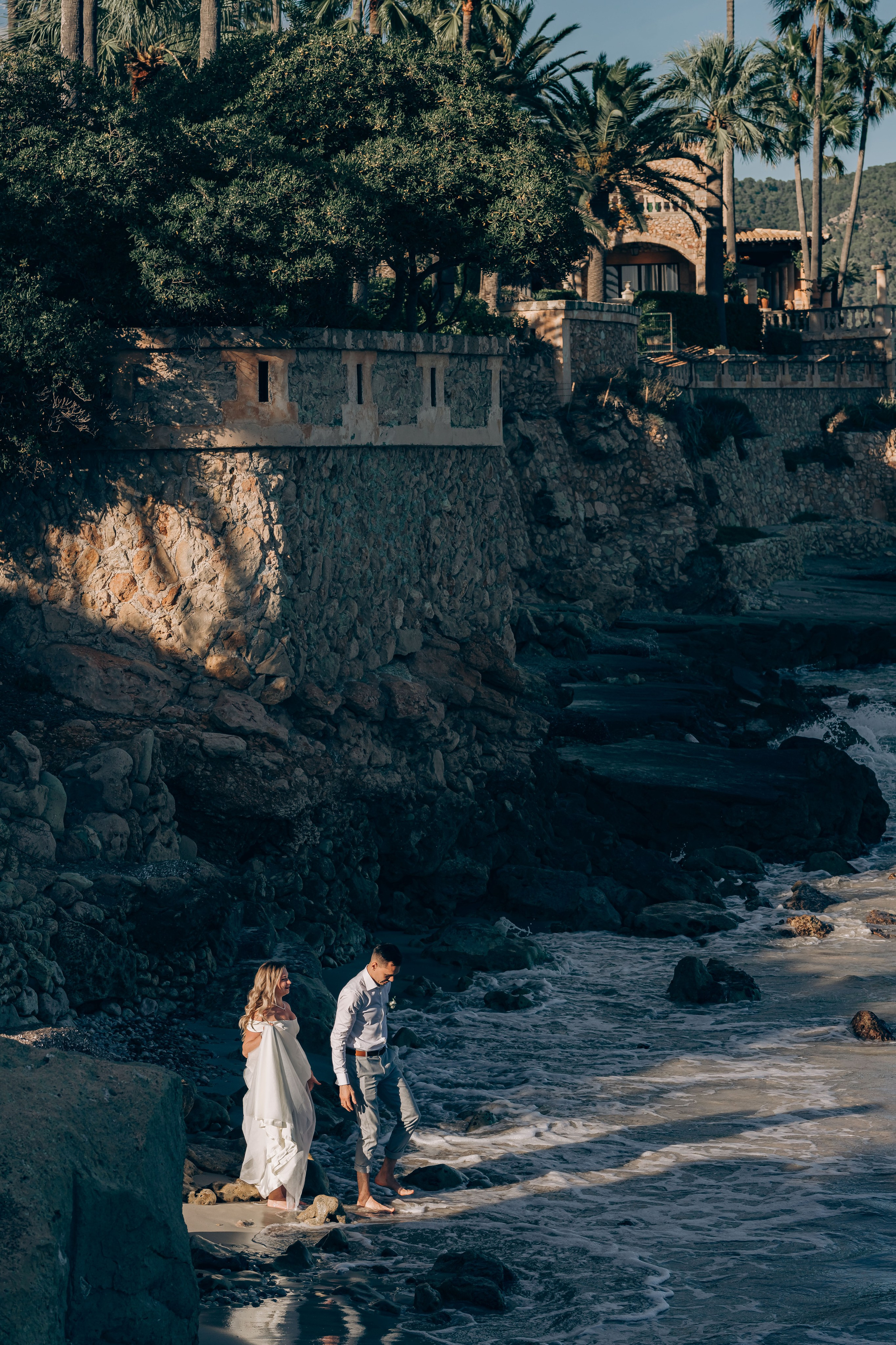 Intimate wedding. Photographer in Mallorca