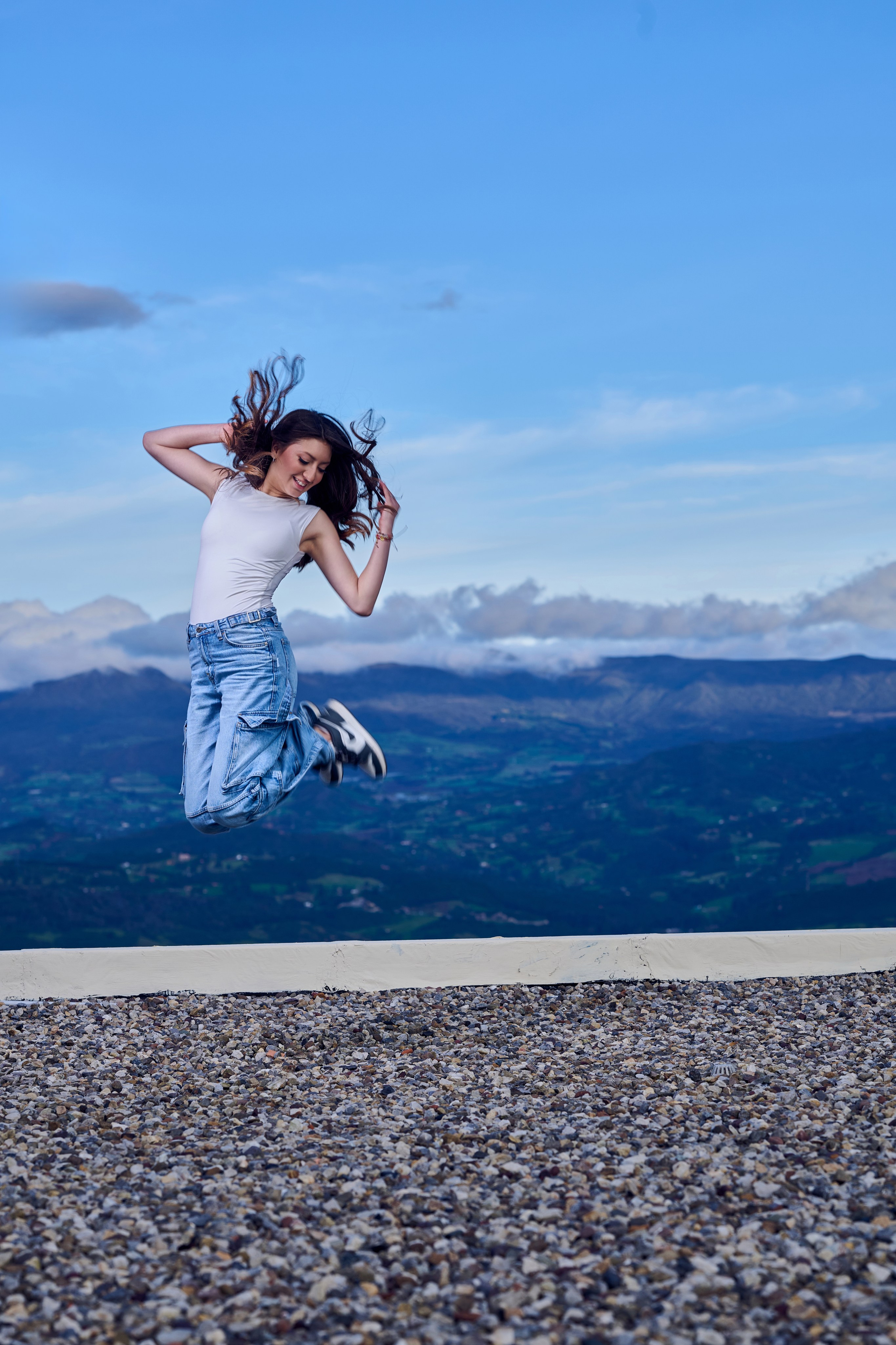 el salto de Valentina
