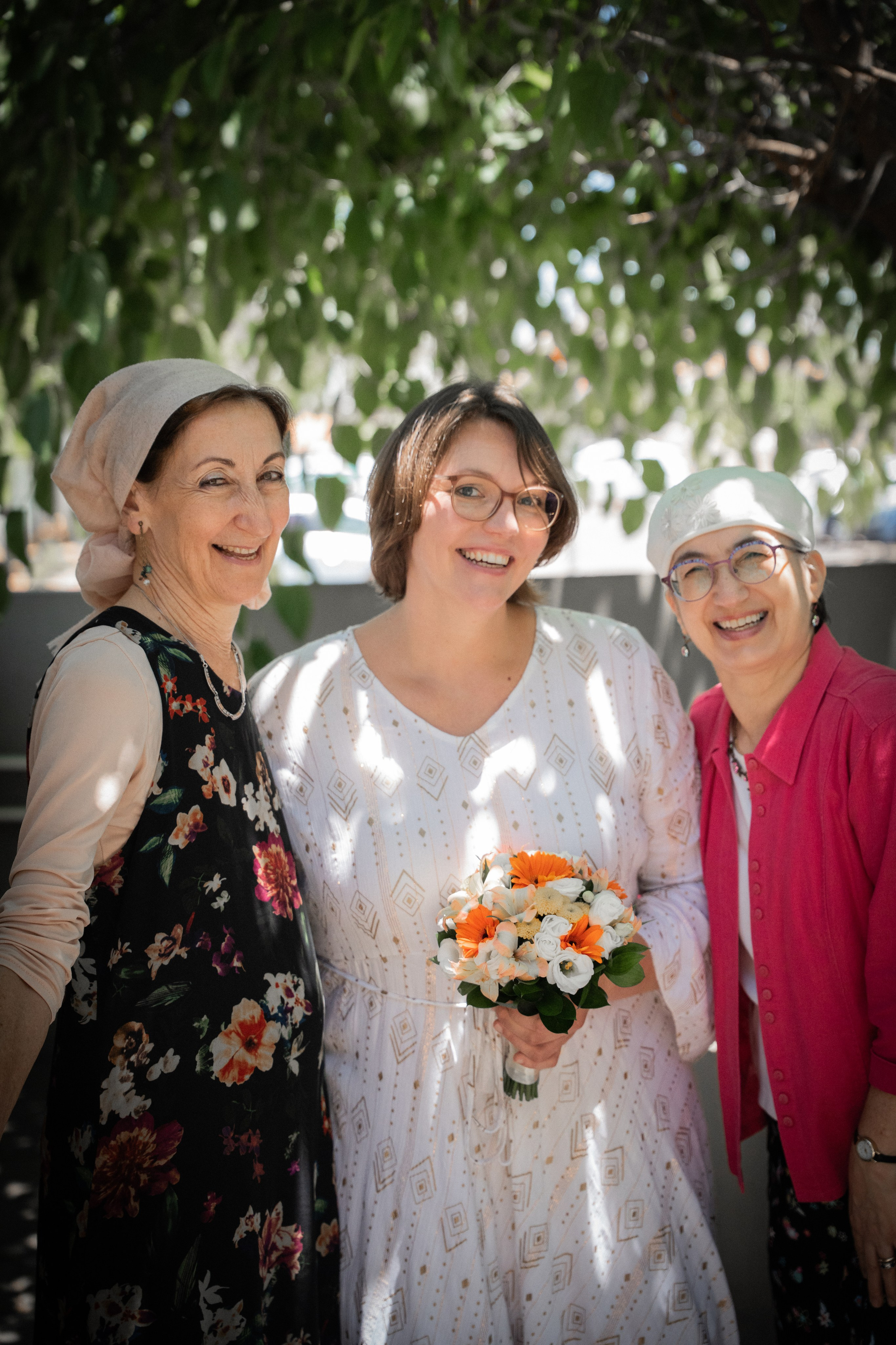 Chuppah of Yael & Raz, Hod Hasharon, July 2026. Divign By Tehilah — Meaningful Graphic Design & Photography