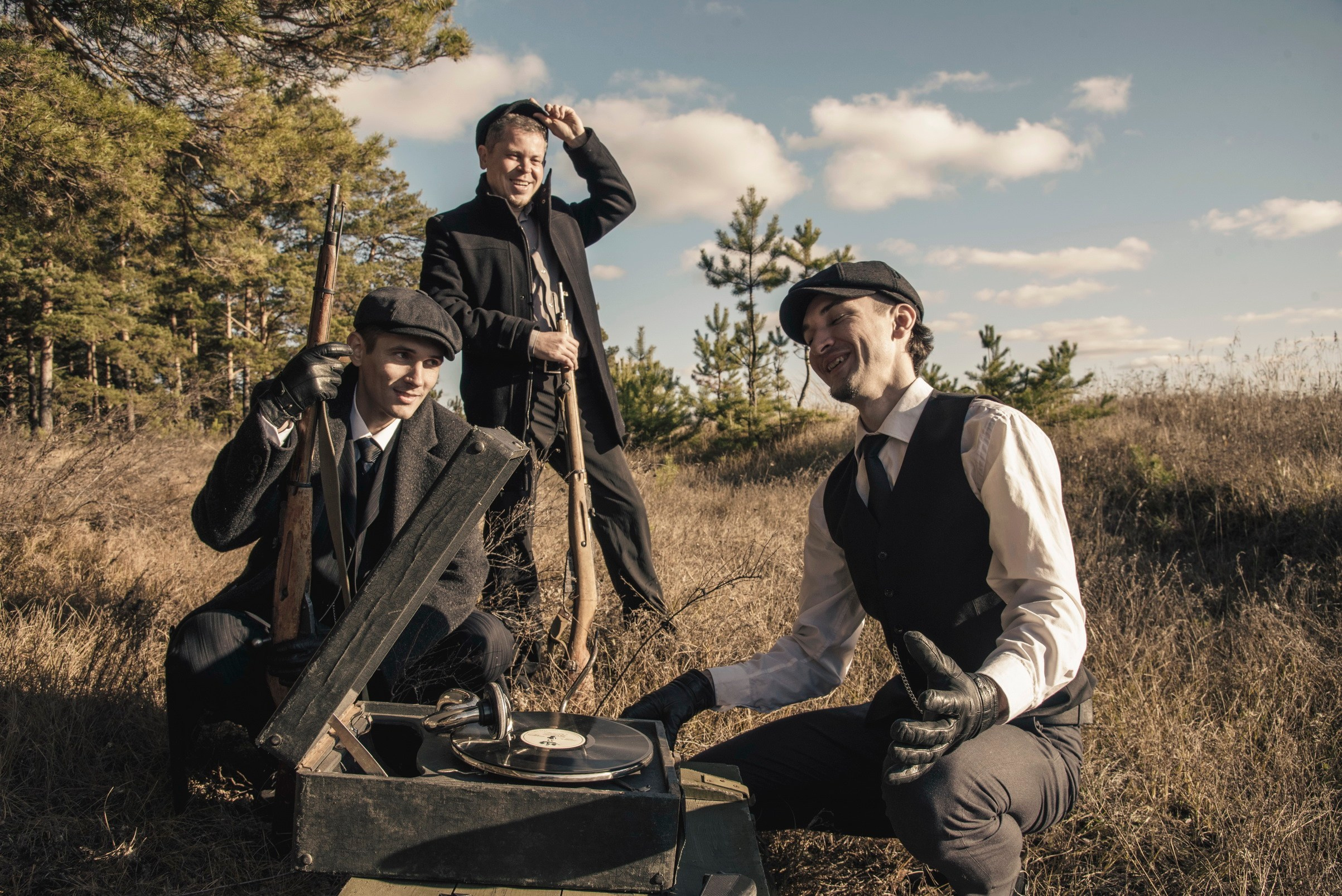 D’hommes. Photoshoot in France