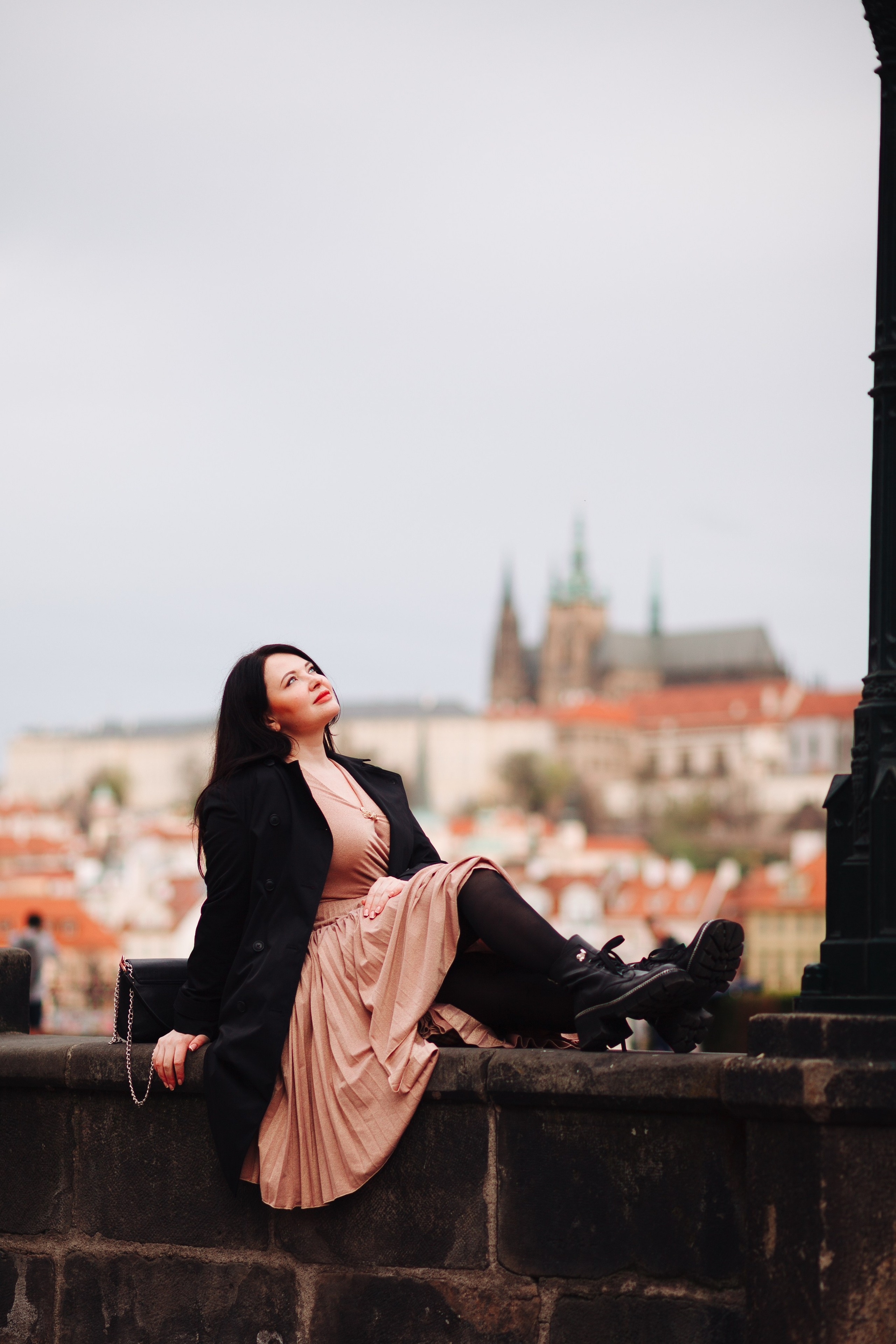 Marina. Photographer in Prague for tourists