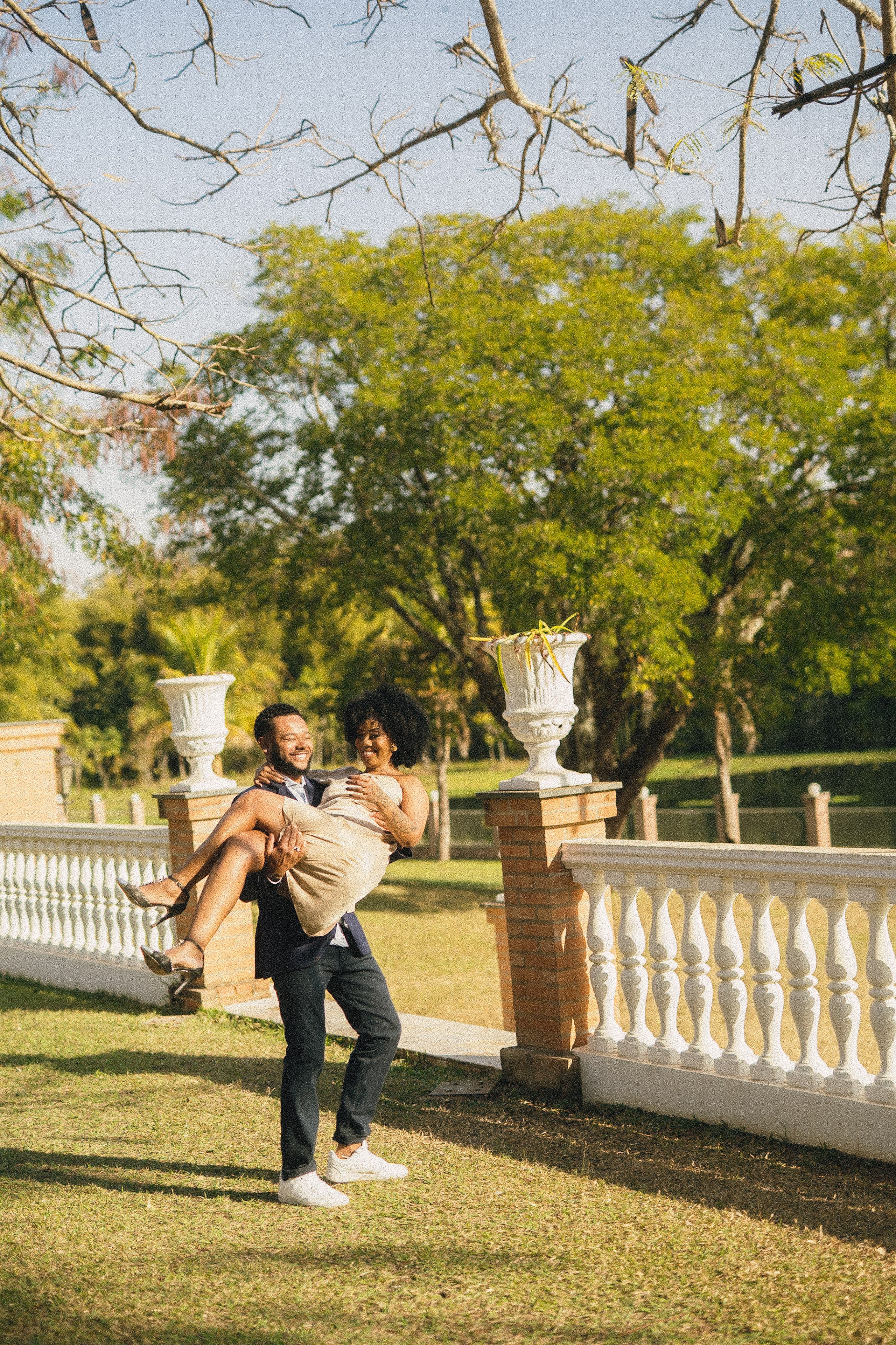 Pré Wedding — Joyce e Murilo (Espaço Muralha). Fotógrafo de casamento e Filmmaker de casamento