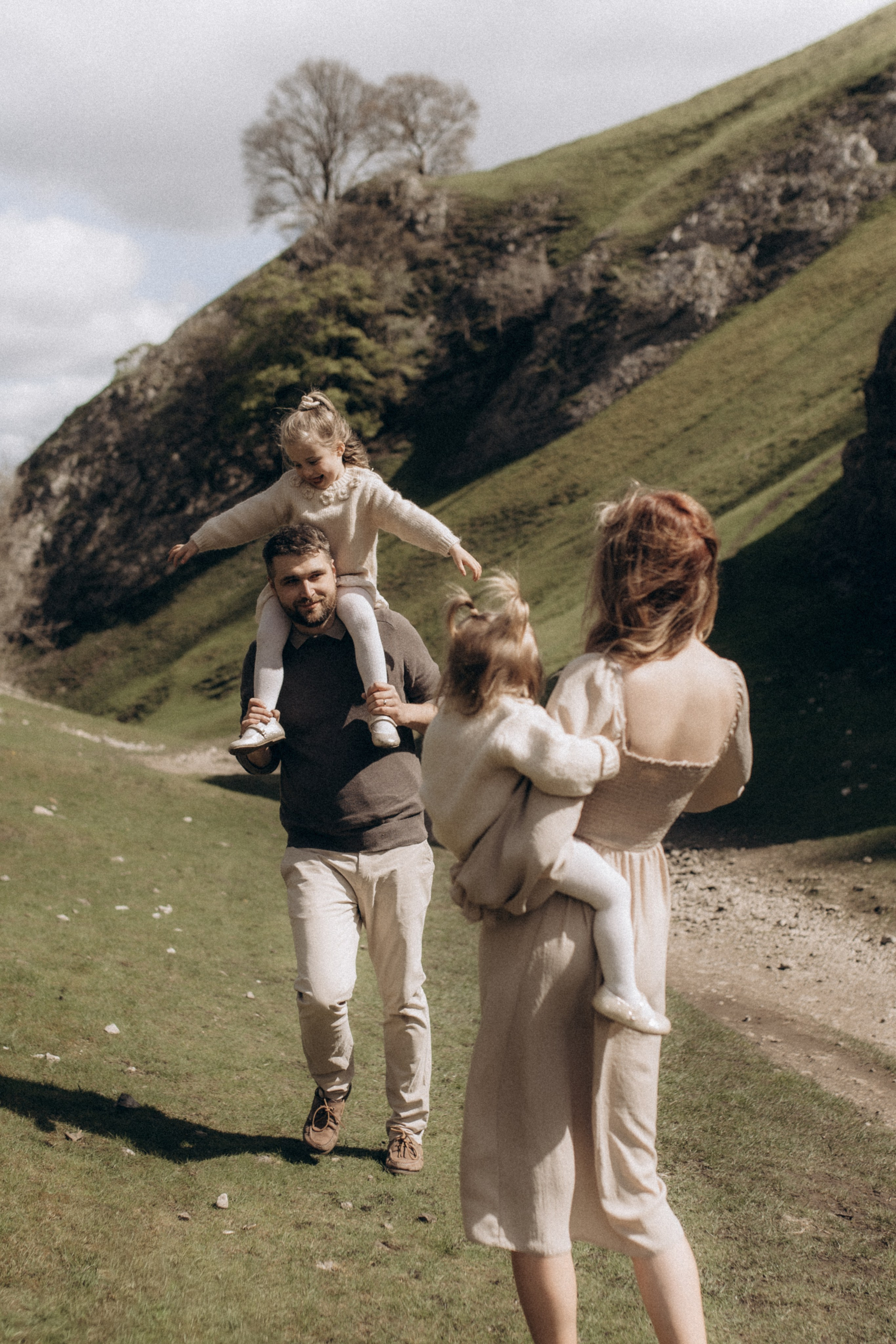 The family of Callum and Emily. Wedding and Portrait Photographer Evie Moon