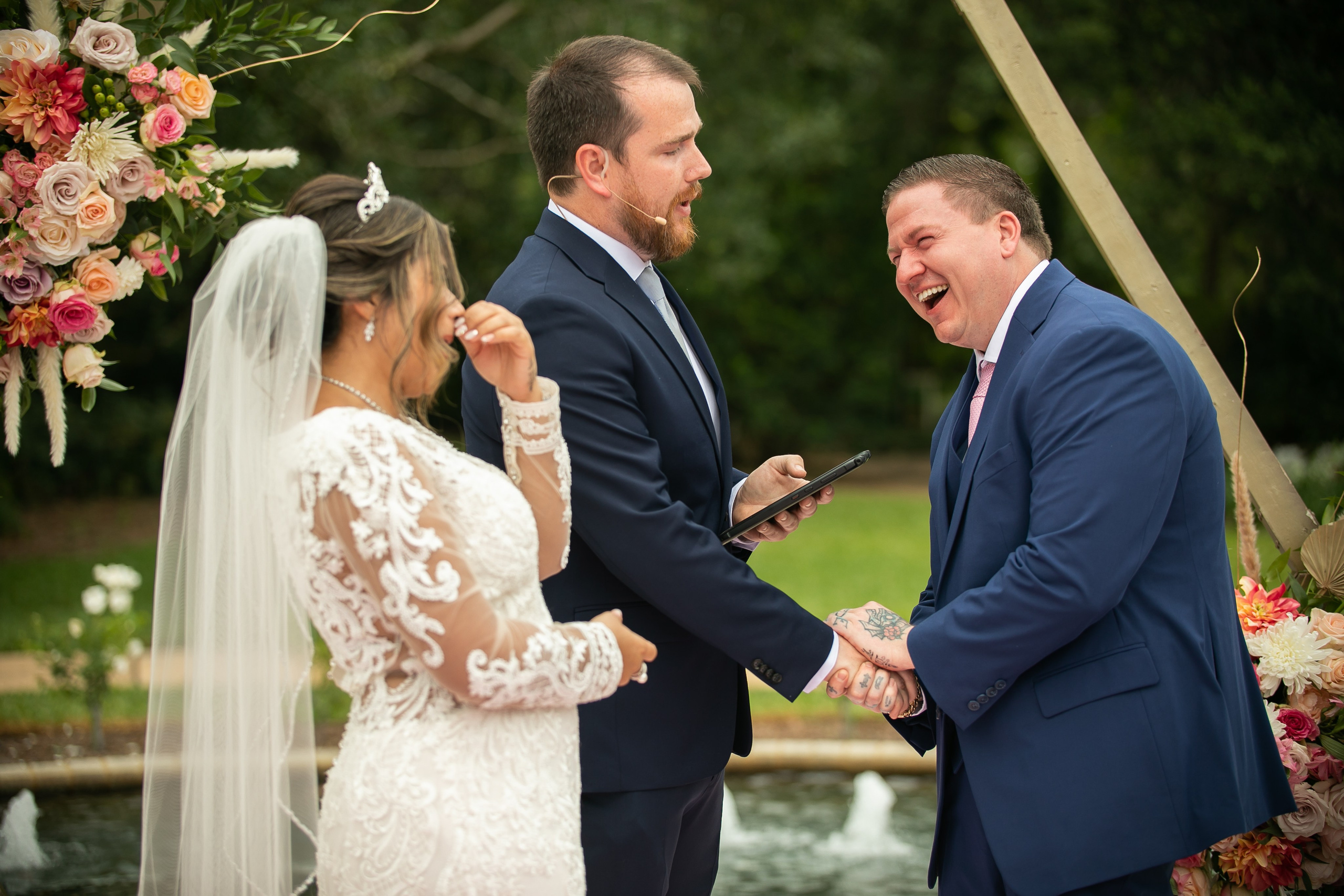 Wedding in The Lue Gardens intimate wedding photography. Lana Photography — Wedding & Family Photographer in Florida & Beyond