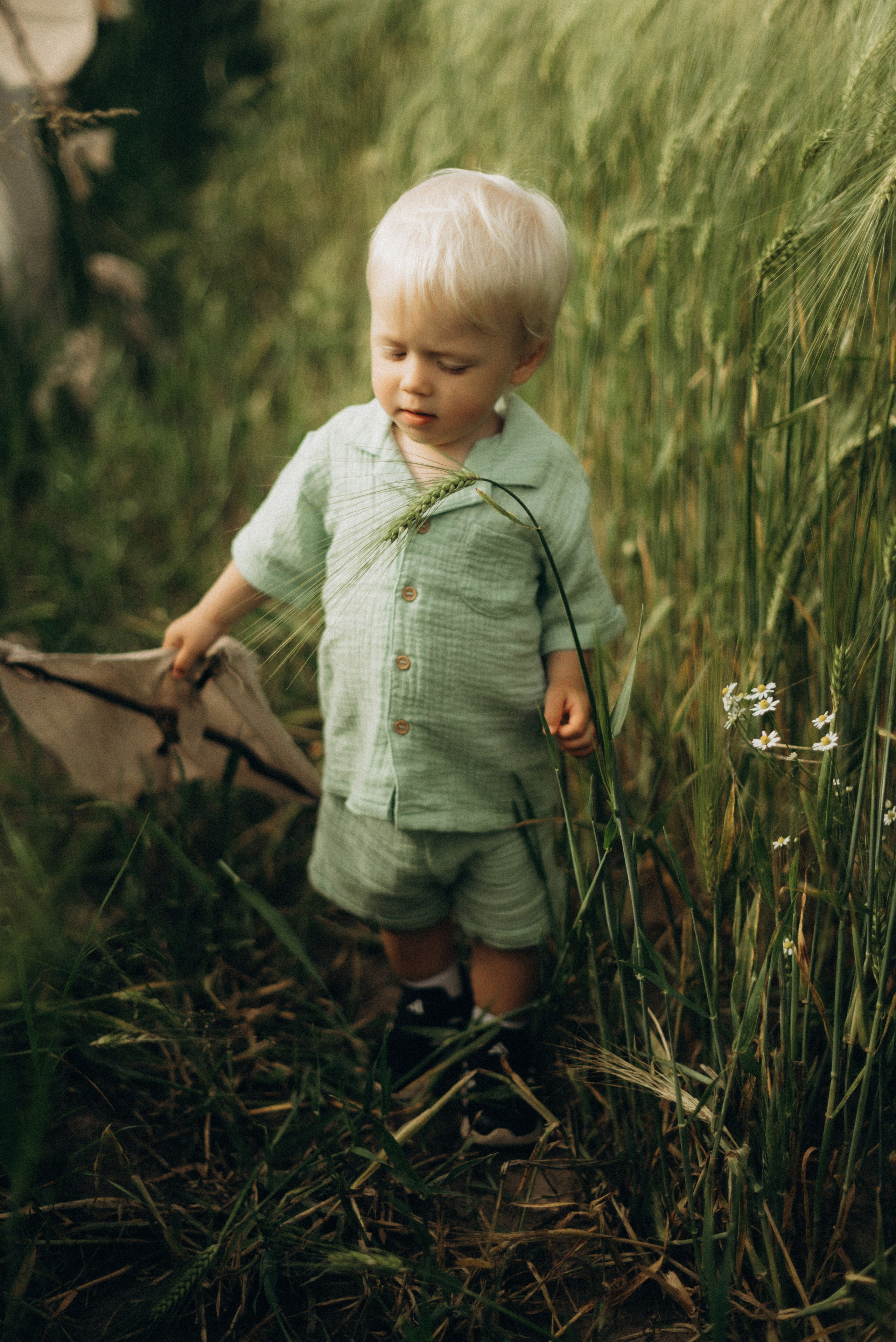 Семейная фотосессия в клубнике. Семейный фотограф Лейпциг, Германия