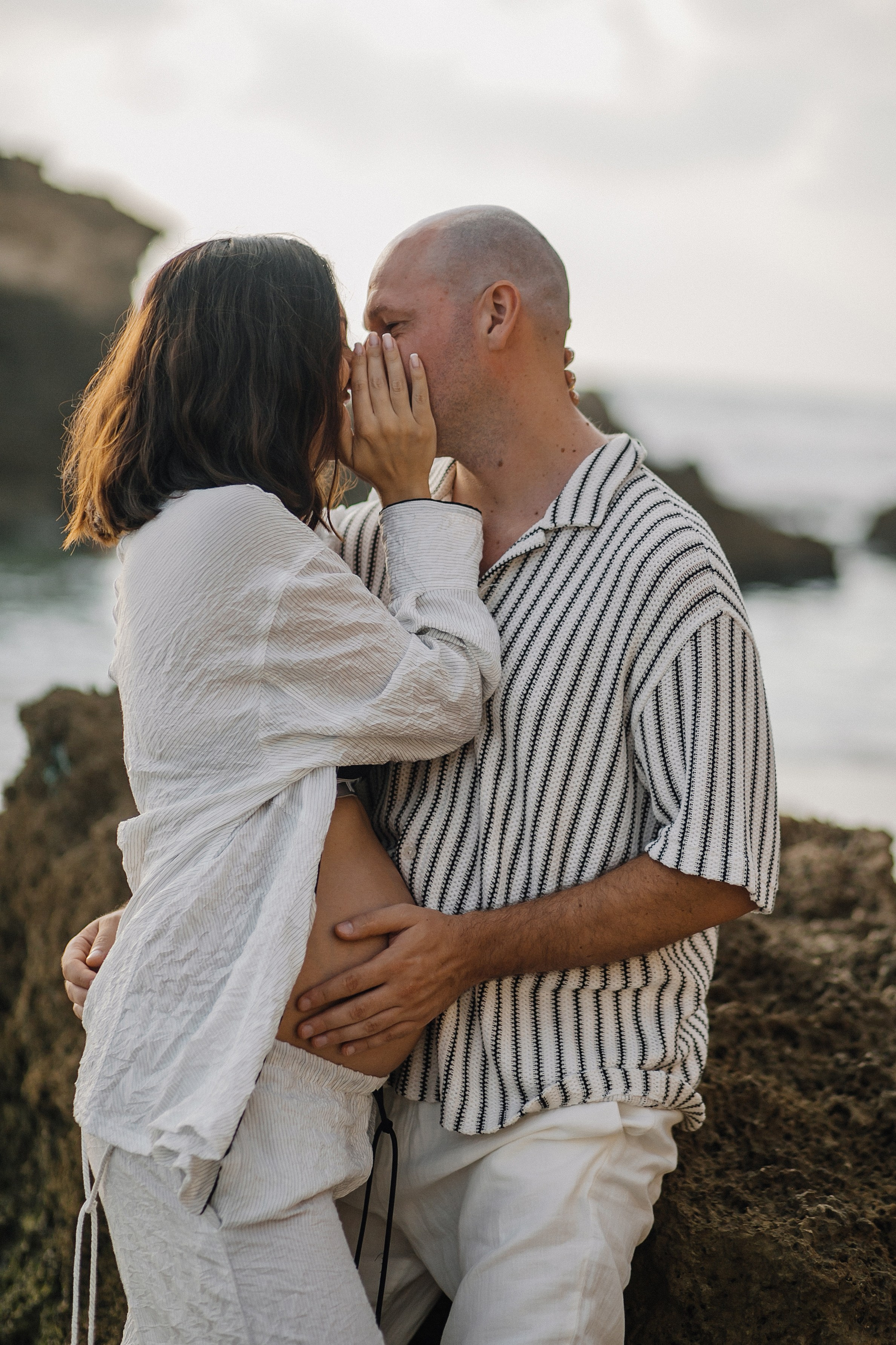 Katya & Fil Givat Olga. Family photographer in Israel