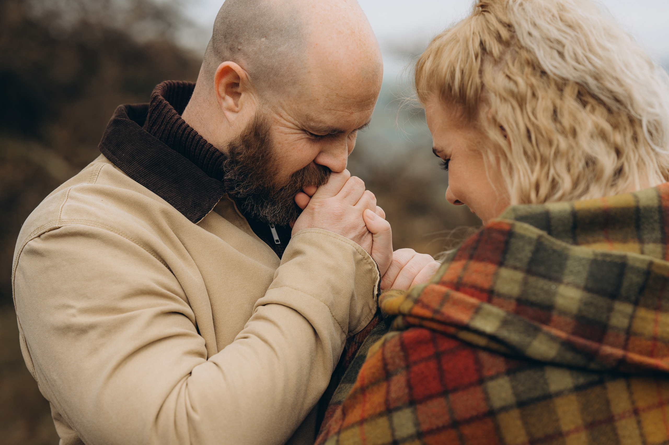 L & C in Peak District. Tania Gandrabur, photographer in West Midlands, England