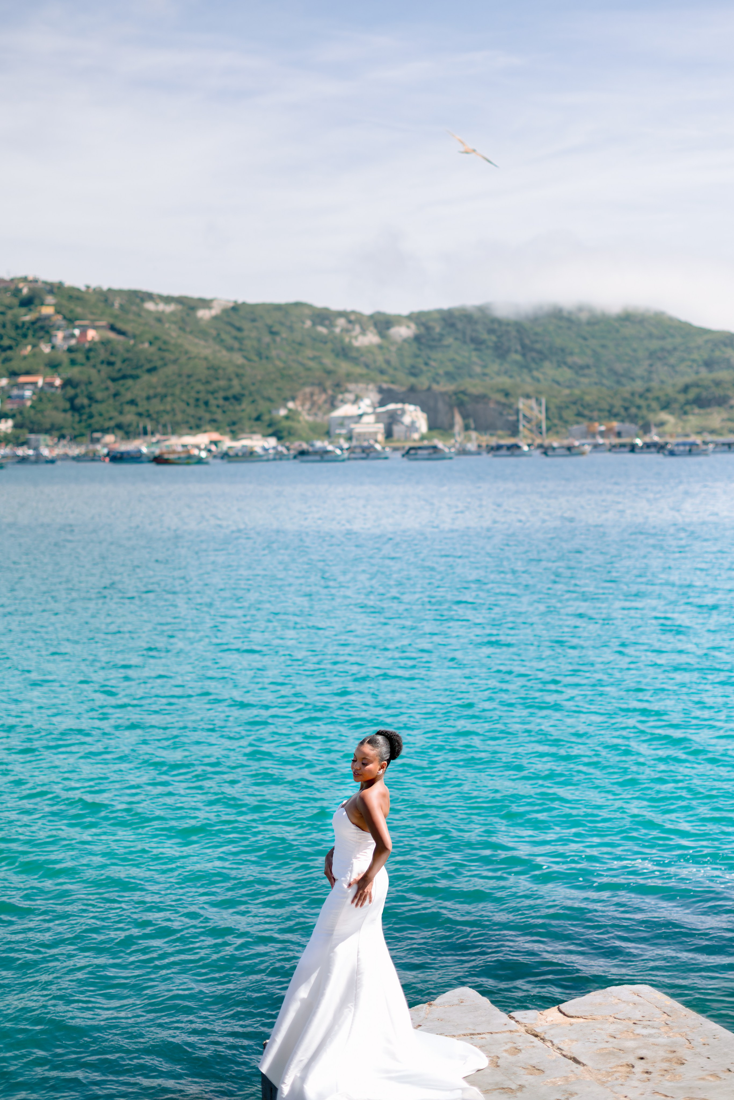 Véu & Mar | Editorial. Junior Ribeiro Fotografia