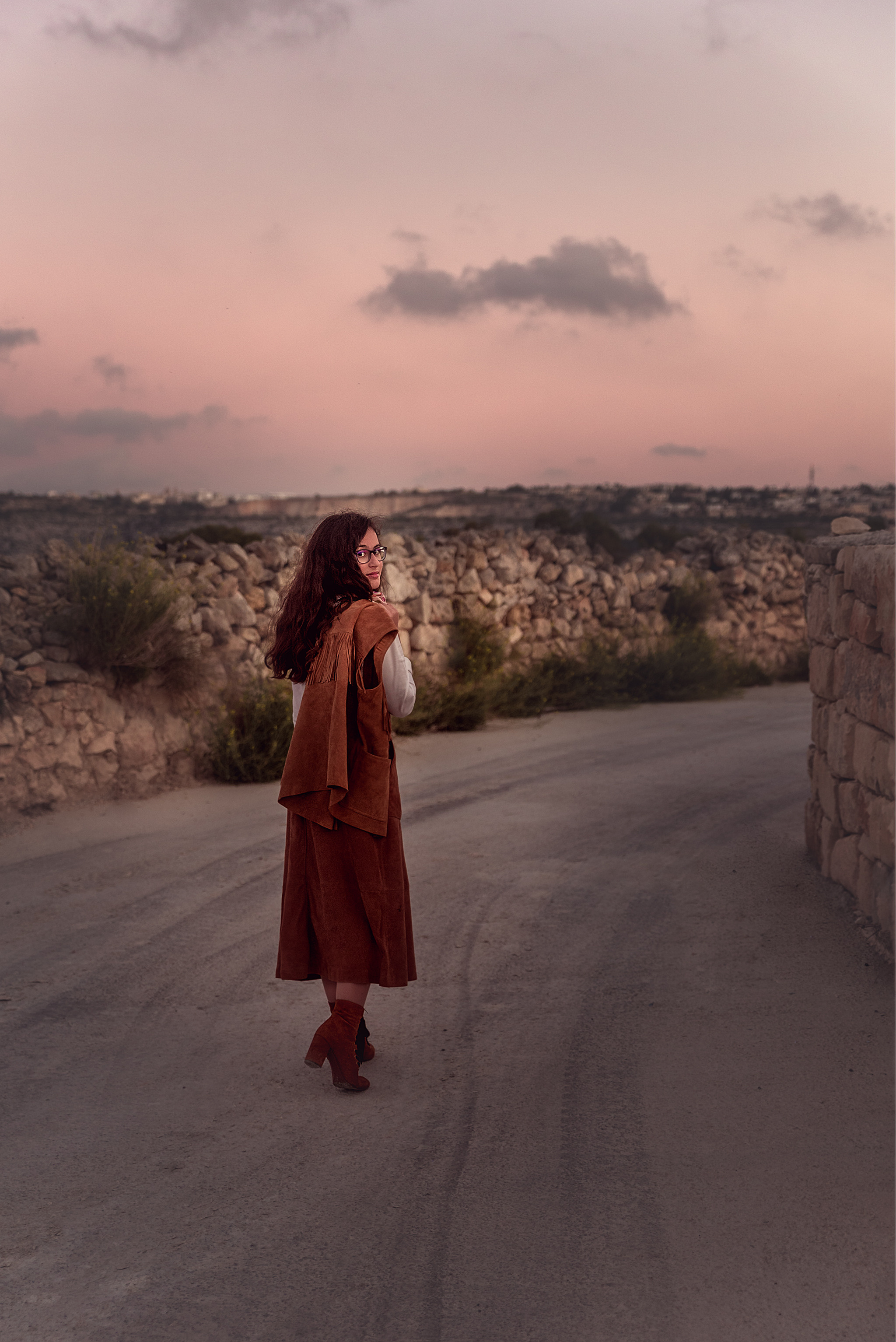 In the evening twilight. Family and Children Photographer /Φωτογράφος
